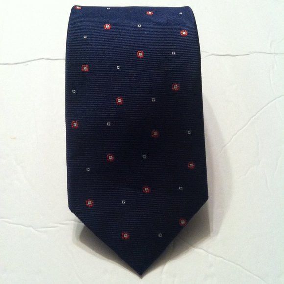 Brooks Brothers BROOKS BROTHERS MENS NEW BLUE 100%SILK TIE WIDTH: 3 1/4" Size ONE SIZE - 2 Thumbnail
