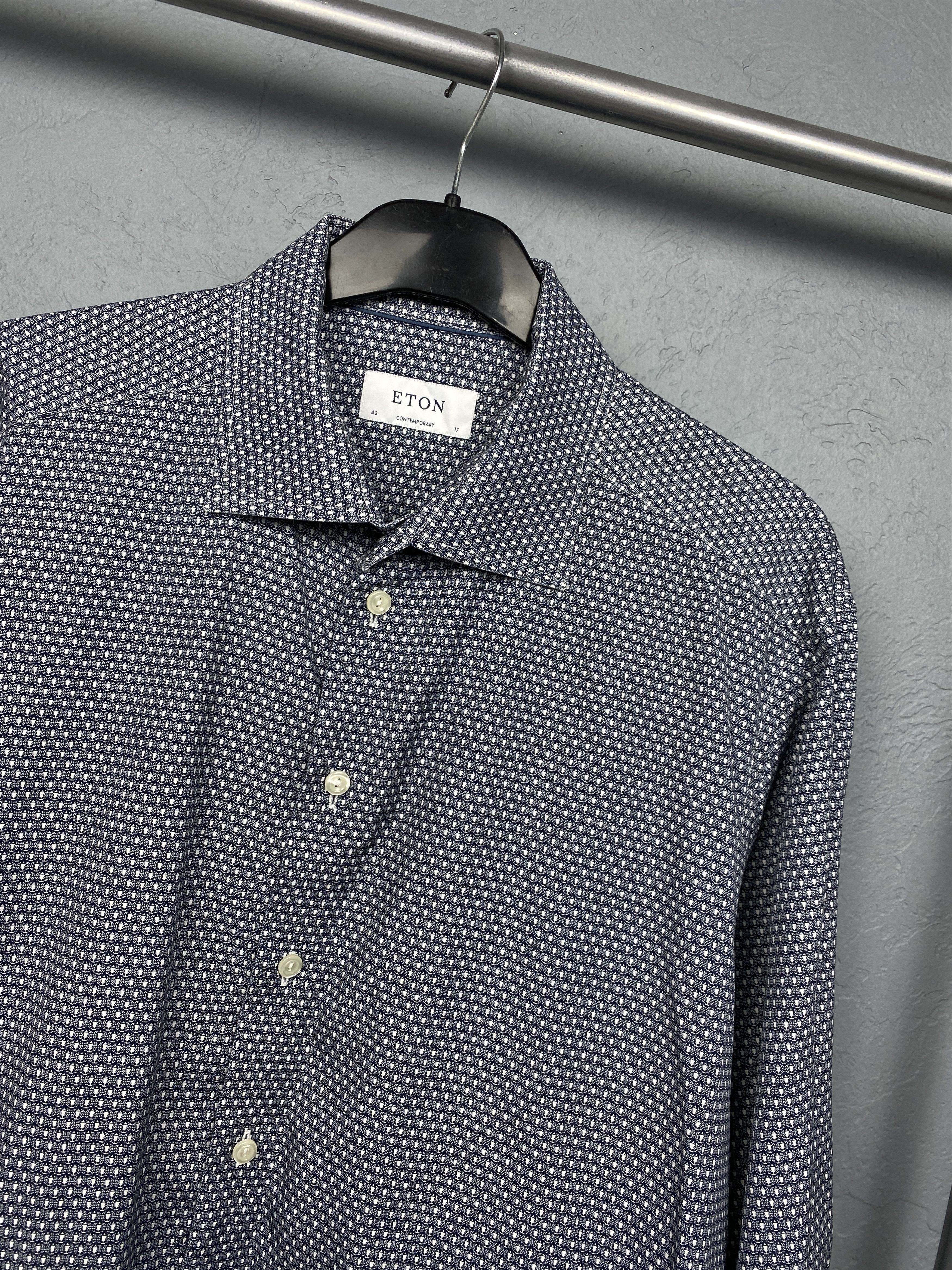 Eton Eton Vintage Mens Long Sleeve Shirt Size US L / EU 52-54 / 3 - 2 Thumbnail