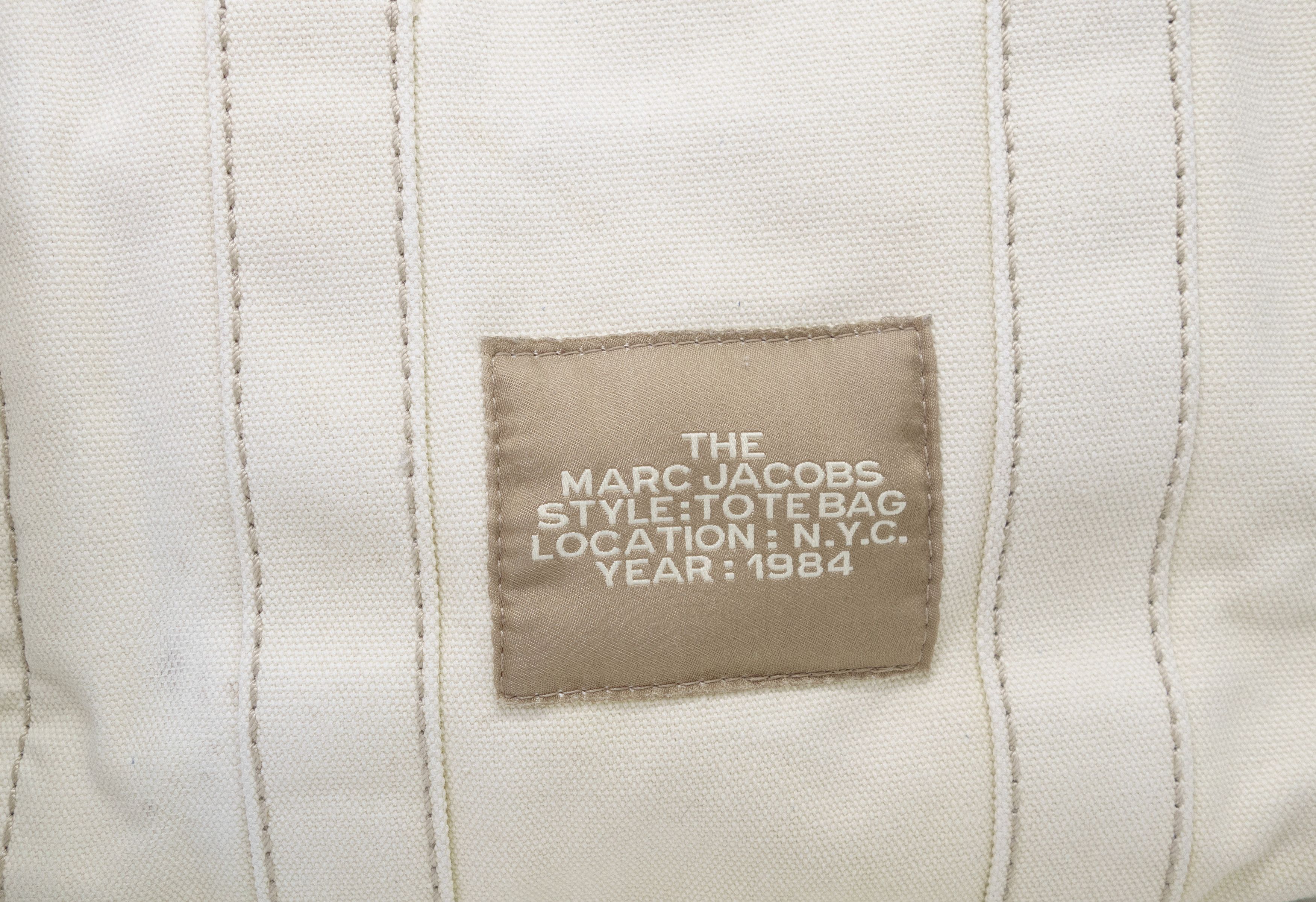 Marc Jacobs The Small Tote Bag Logo Canvas Bag Size ONE SIZE - 4 Thumbnail