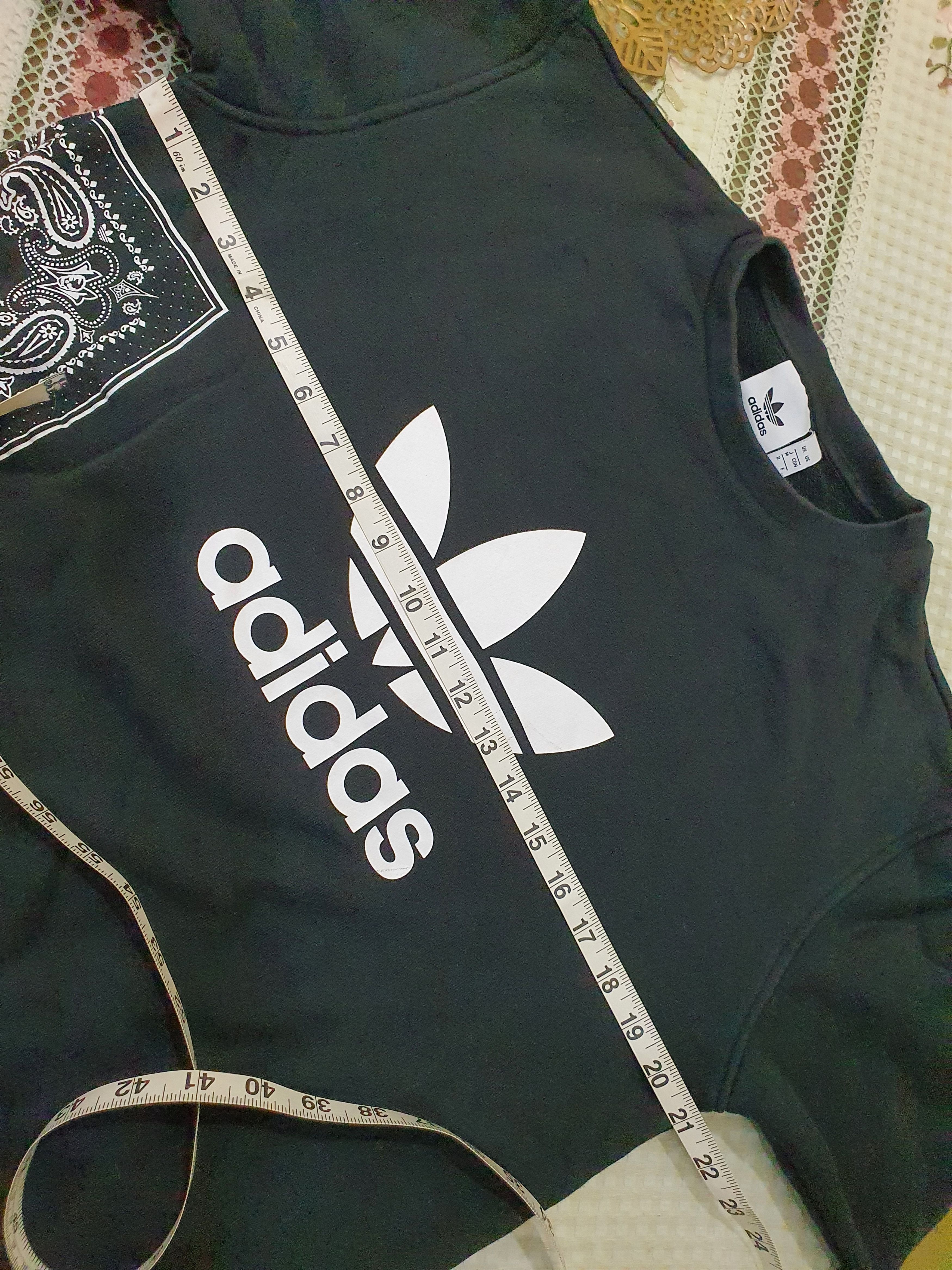 Adidas Adidas Originals Bandana Trefoil Crewneck Sweatshirt Size US M / EU 48-50 / 2 - 11 Thumbnail