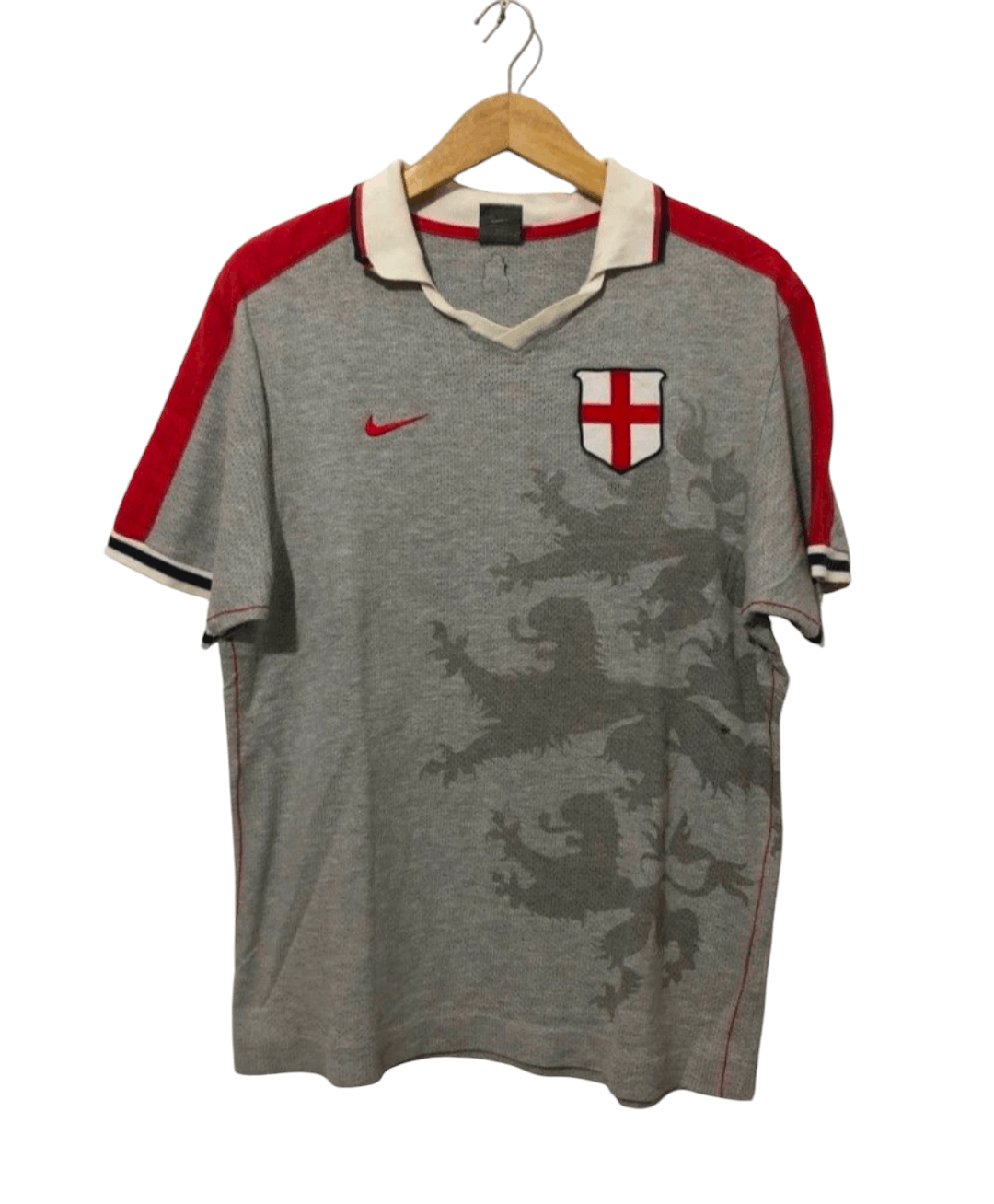 Nike × Vintage nike england 90's vintage jersey Size US L / EU 52-54 / 3 - 1 Thumbnail
