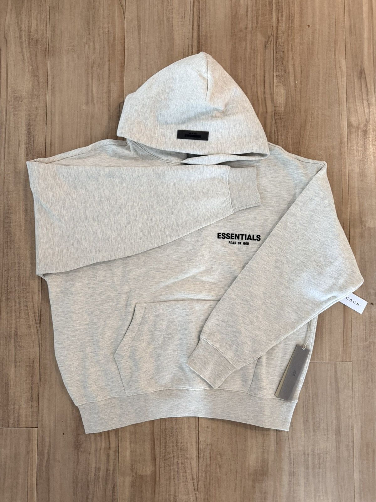 Essentials 🔥 Essentials Fear of God Light Oatmeal Hoodie 🔥 Size S / US 4 / IT 40 - 1 Thumbnail