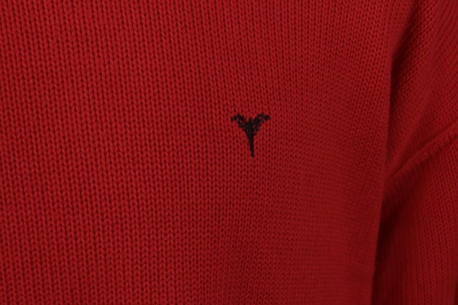 Carlo Colucci Carlo Colucci Red Crew Neck Knit Sweater Size 56 Size US M / EU 48-50 / 2 - 4 Thumbnail