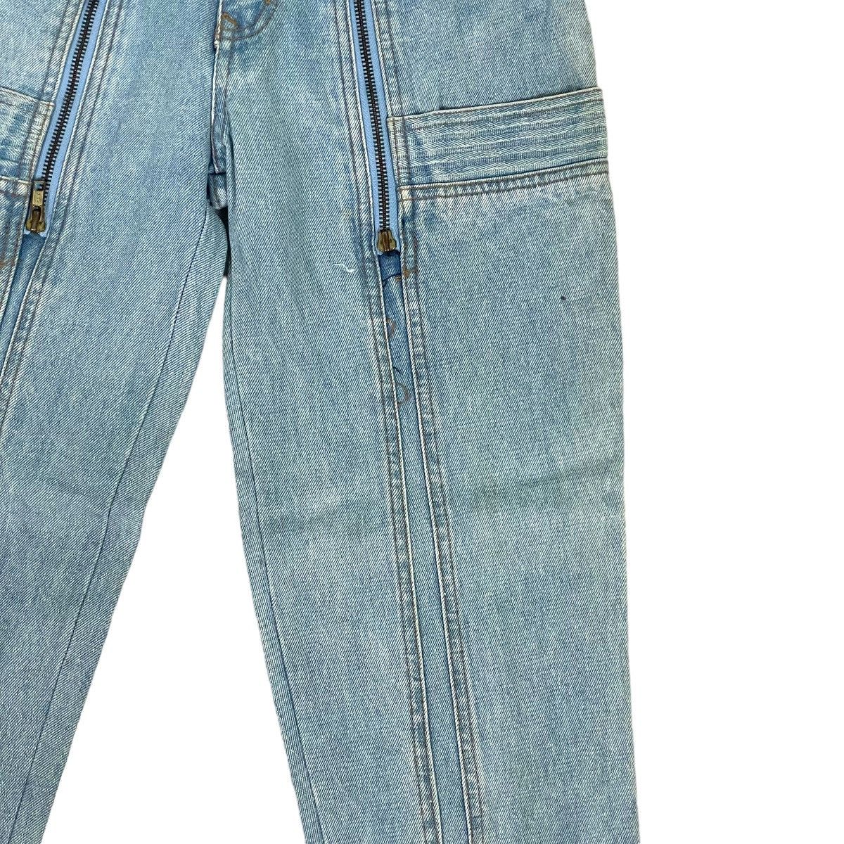 Japanese Brand 🔥LAST PRICE🔥 Japanese Nice design Multizipper Clown Jeans Size US 26 / EU 42 - 5 Thumbnail