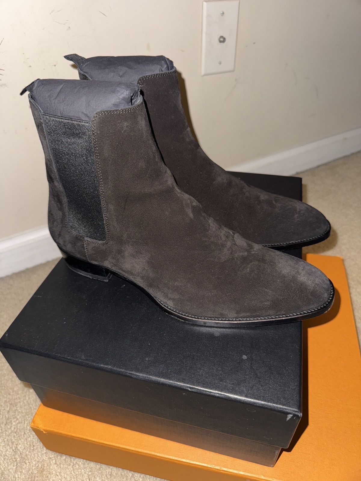 Saint Laurent Paris Wyatt 30 Chelsea Boot Size US 8.5 / EU 41-42 - 5 Thumbnail