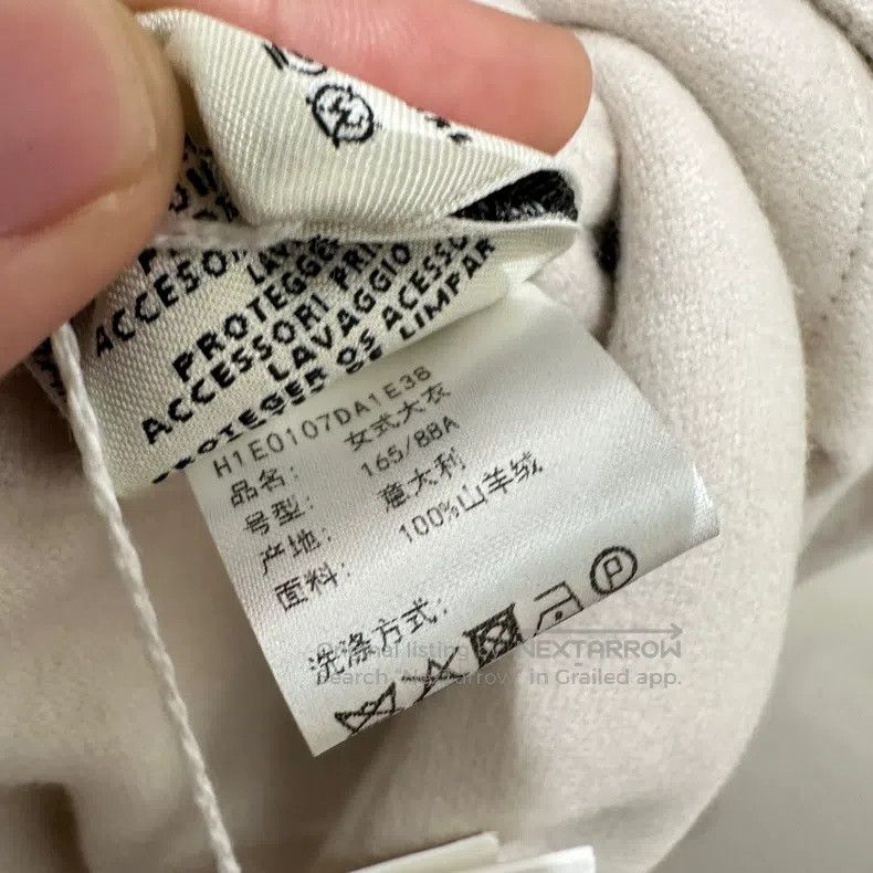 Hermes Hermes Pure Cashmere Zipper Overcoat Jacket Size XS / US 0-2 / IT 36-38 - 8 Thumbnail