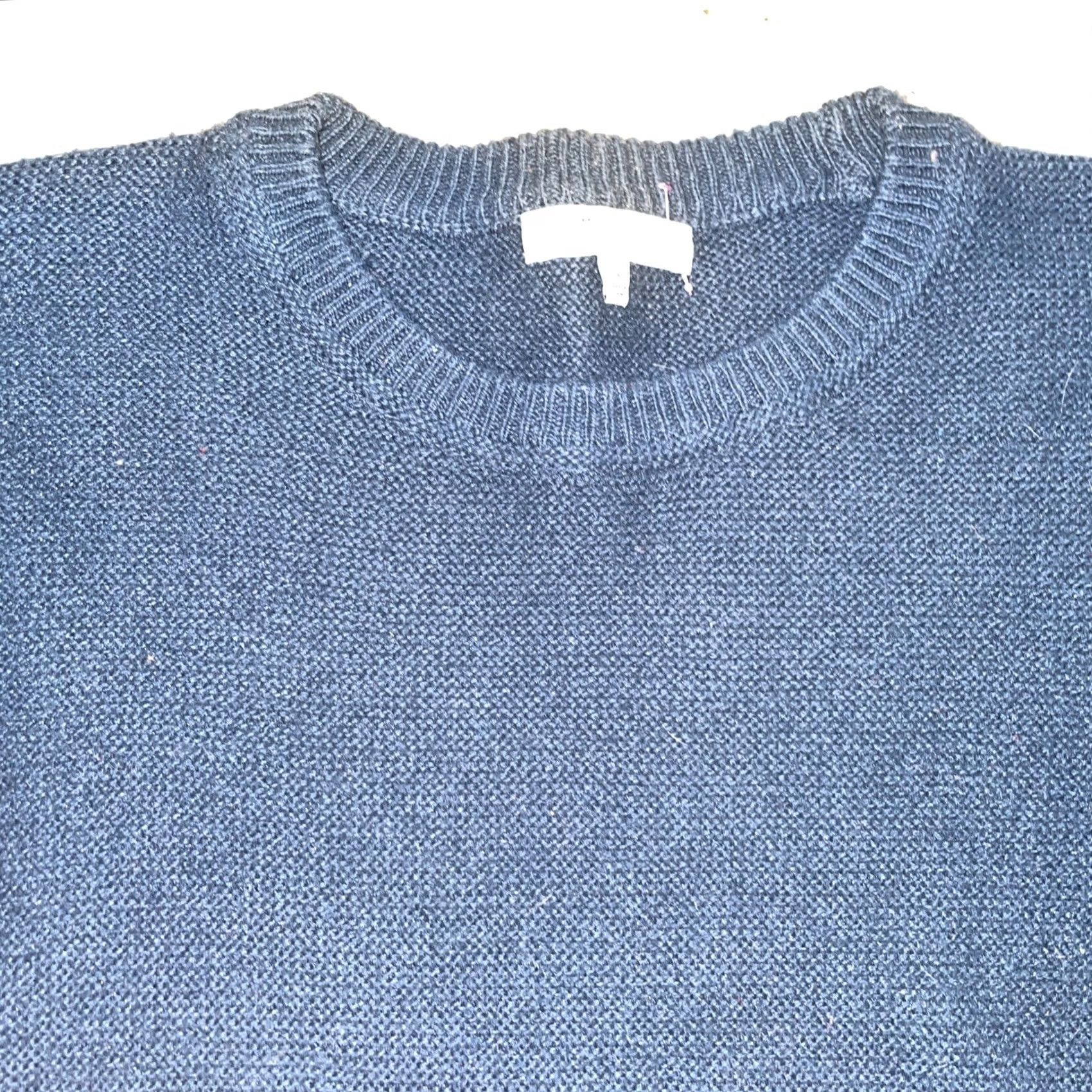 Madewell Madewell Blue Crew Neck Sweater Womens S Size S / US 4 / IT 40 - 2 Thumbnail