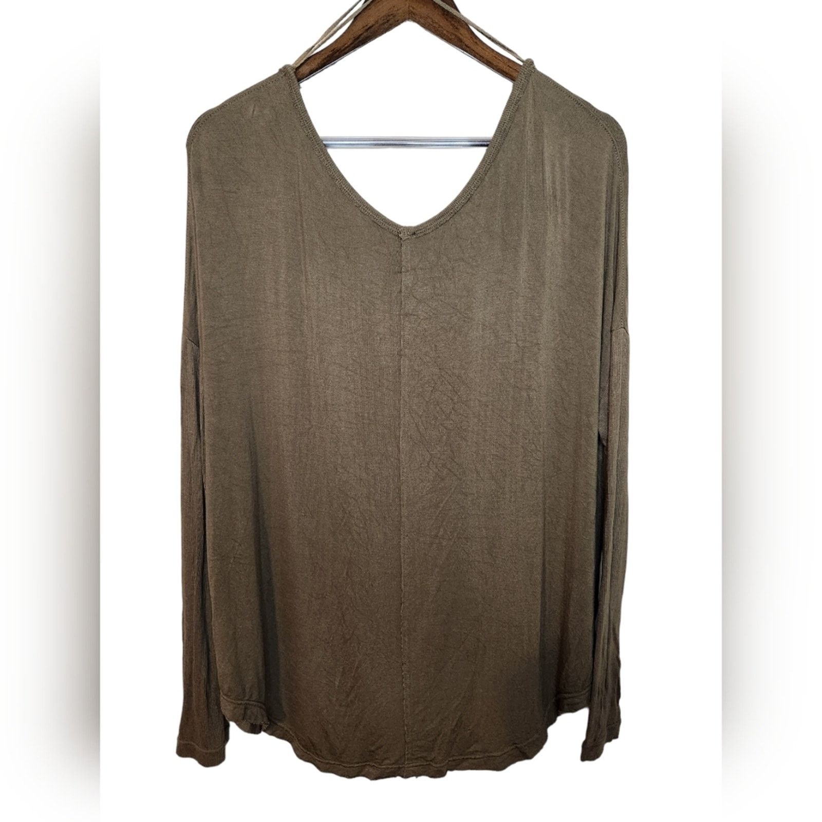 Free People Free People Lightweight Oversized Ribbed Sleeve top Small Size S / US 4 / IT 40 - 5 Thumbnail
