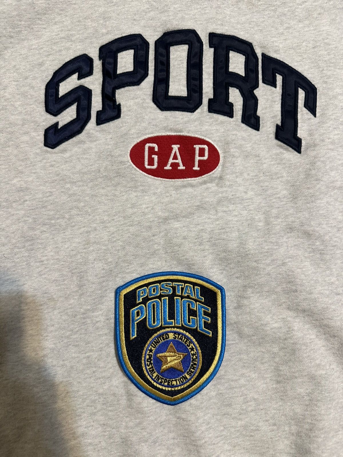 Anti Social Social Club × Gap × Vintage Vintage GAP sports “postal police” sweater 00s size XL Size US XL / EU 56 / 4 - 2 Thumbnail