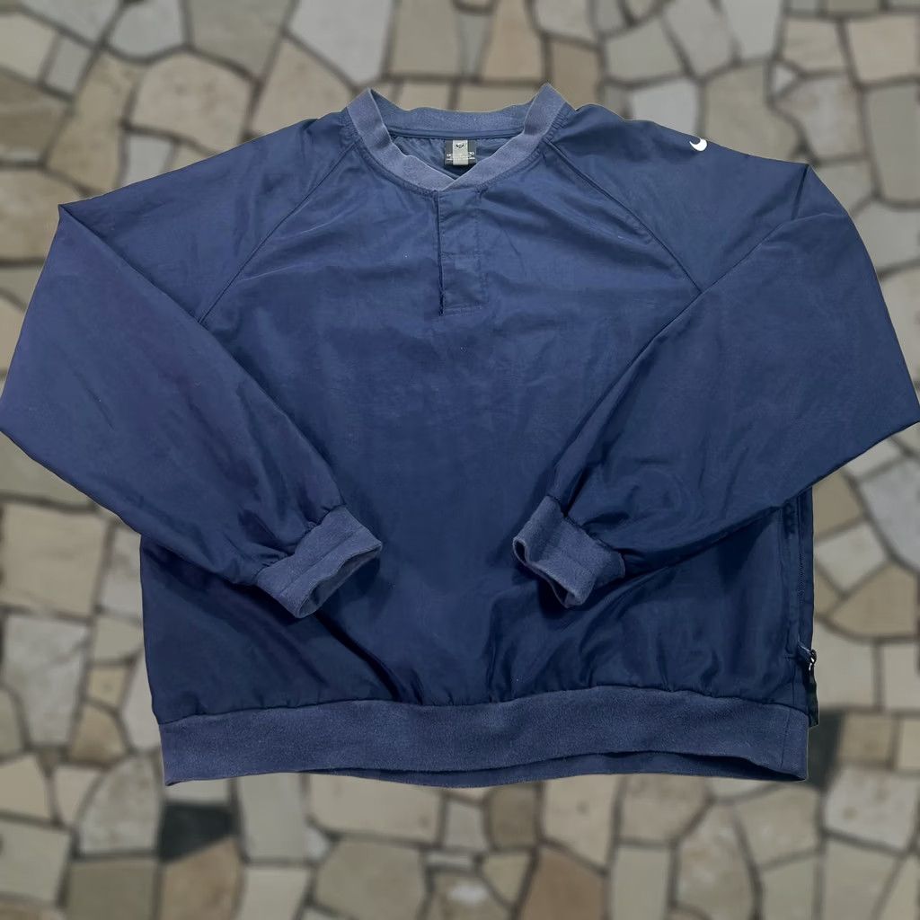 Nike Nike Golf Pullover Jacket Mens M Blue Windbreaker Lightweight Golf Layering Size US M / EU 48-50 / 2 - 1 Thumbnail
