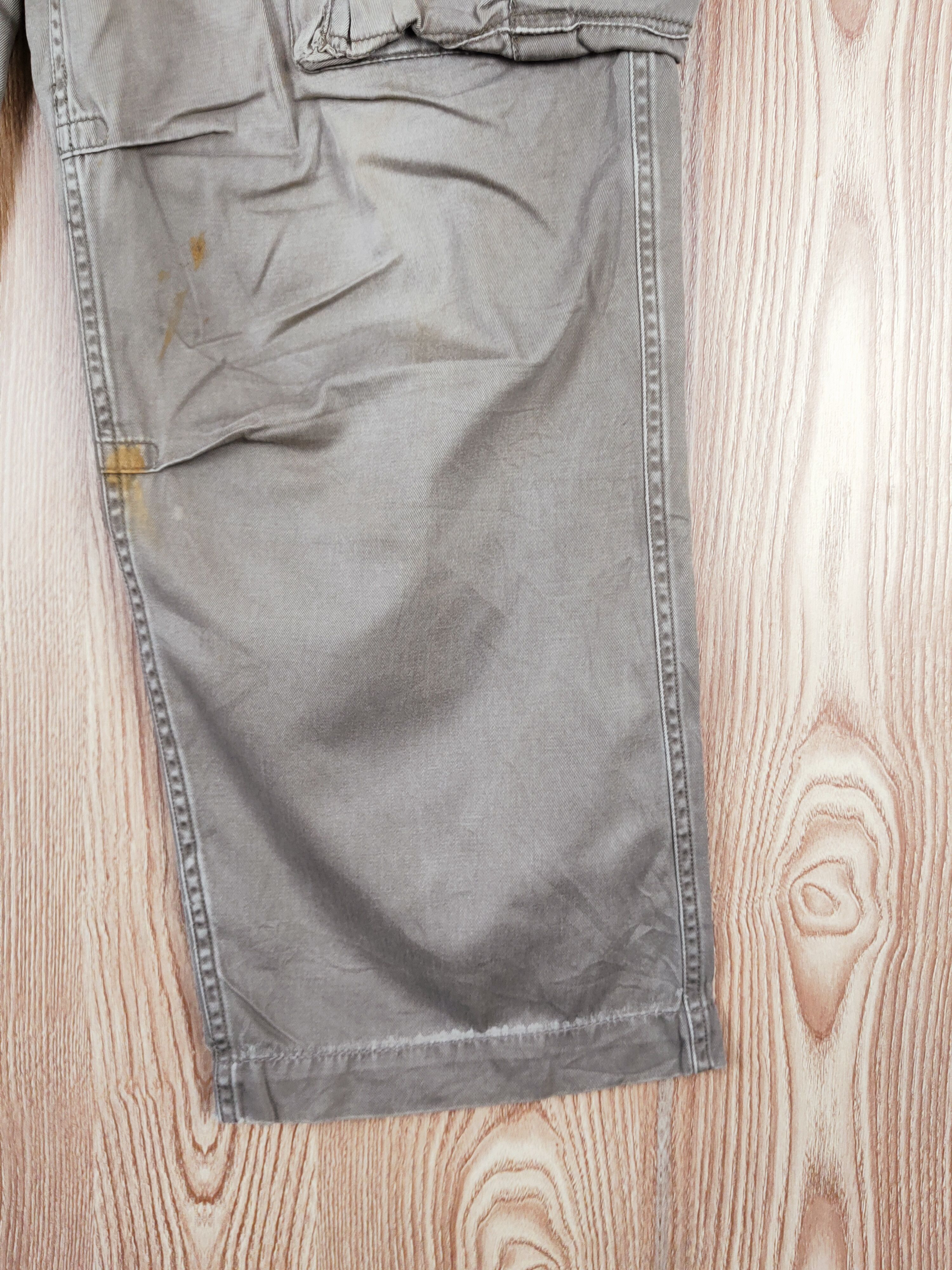 Japanese Brand × Vintage RCC 986 Olive Faded Multi Tactical pocket Cargo Pants Size US 35 - 8 Thumbnail