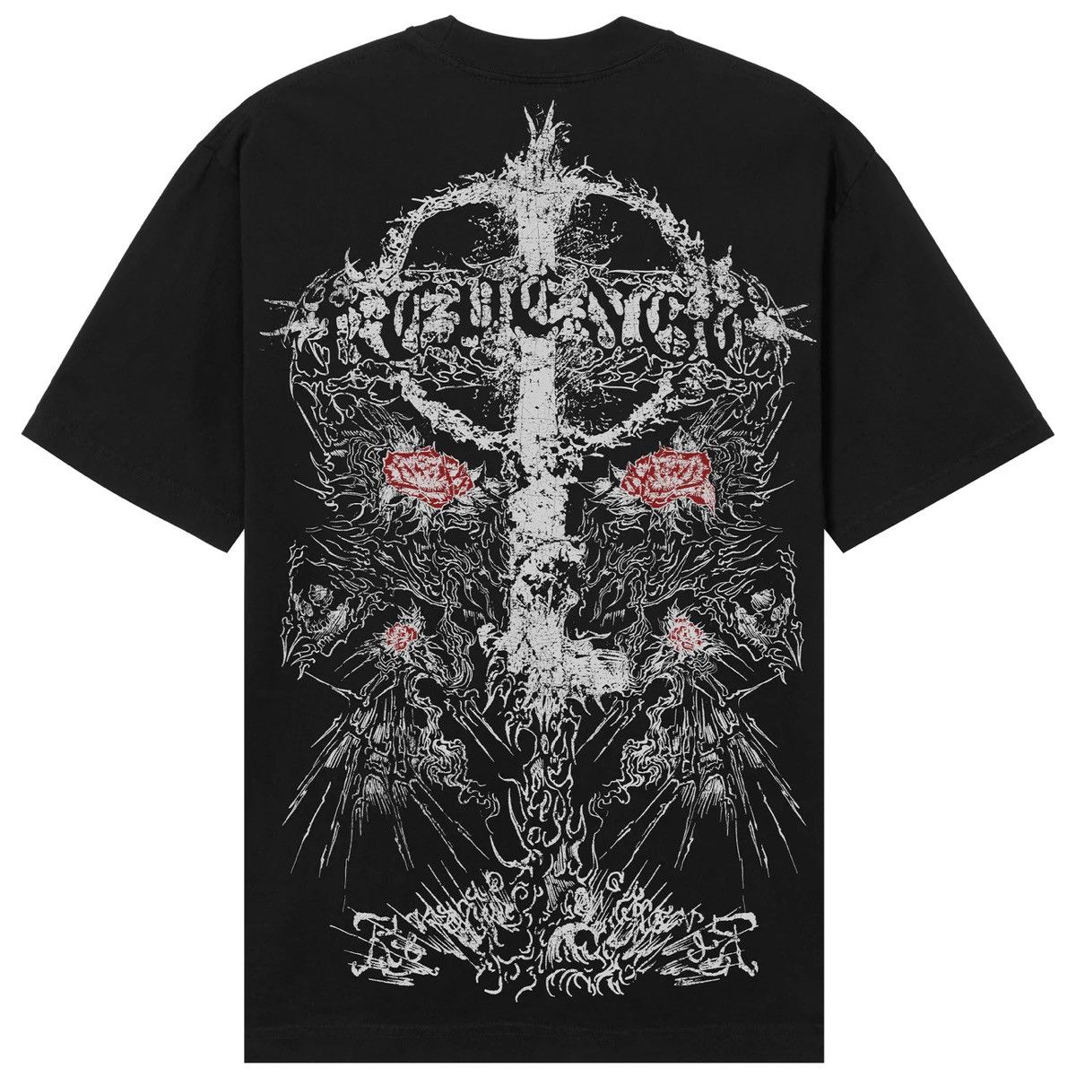 Revenge Cross and Thorn Tee Black Size US M / EU 48-50 / 2 - 4 Thumbnail