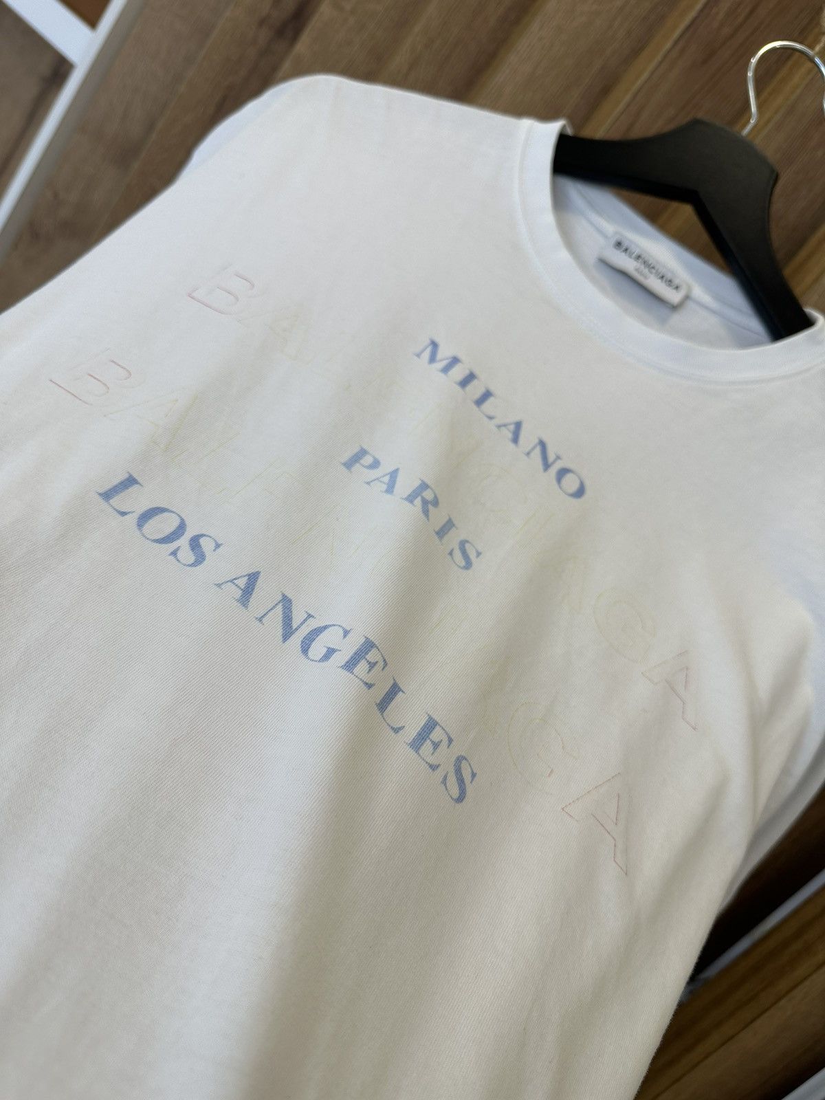 Balenciaga Balenciaga Paris T-shirt Size US S / EU 44-46 / 1 - 6 Thumbnail