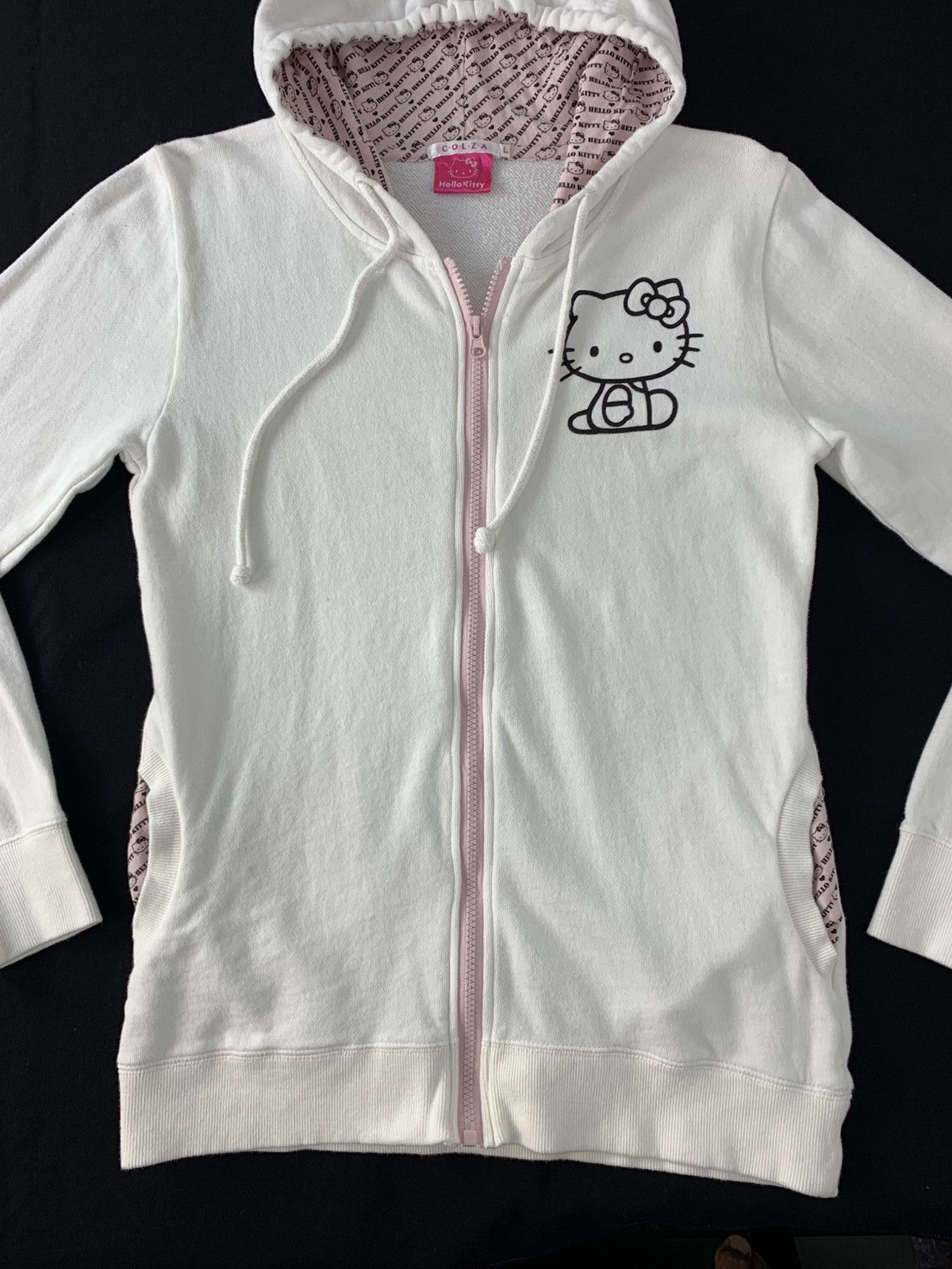 Other Hello Kitty Big Logo Zupper Hooded Jacket Double Pocket Size S / US 4 / IT 40 - 3 Thumbnail