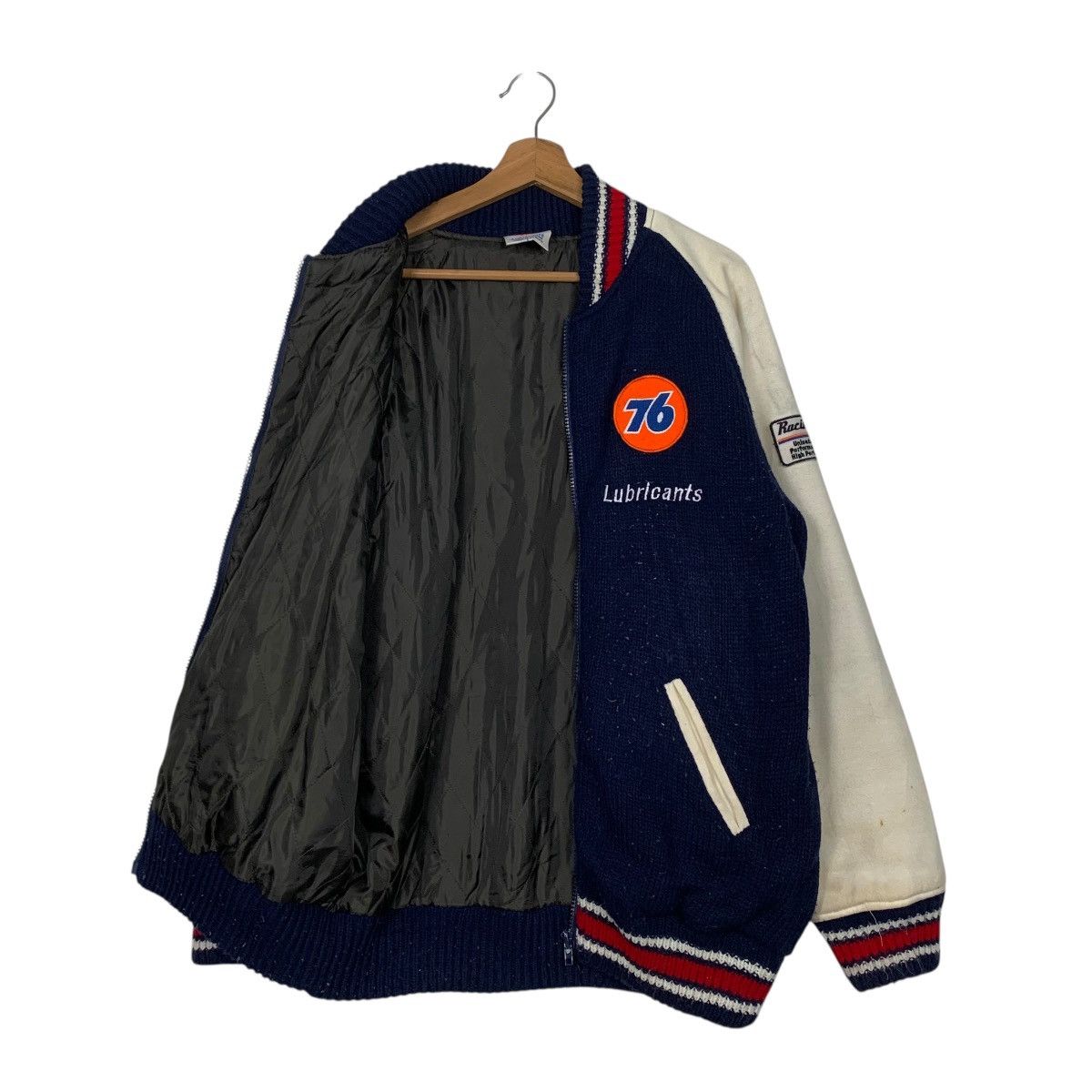 Japanese Brand Union Lubricant 76 Varsity Jacket Size US M / EU 48-50 / 2 - 9 Thumbnail