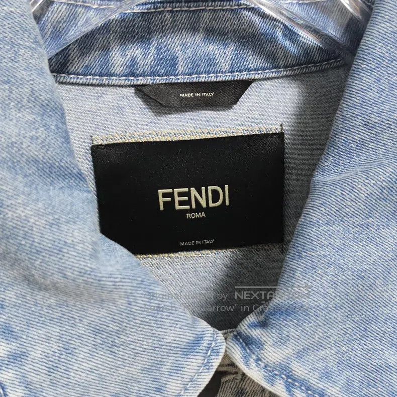 Fendi Fendi 23' washed denim jacket Size US M / EU 48-50 / 2 - 3 Thumbnail