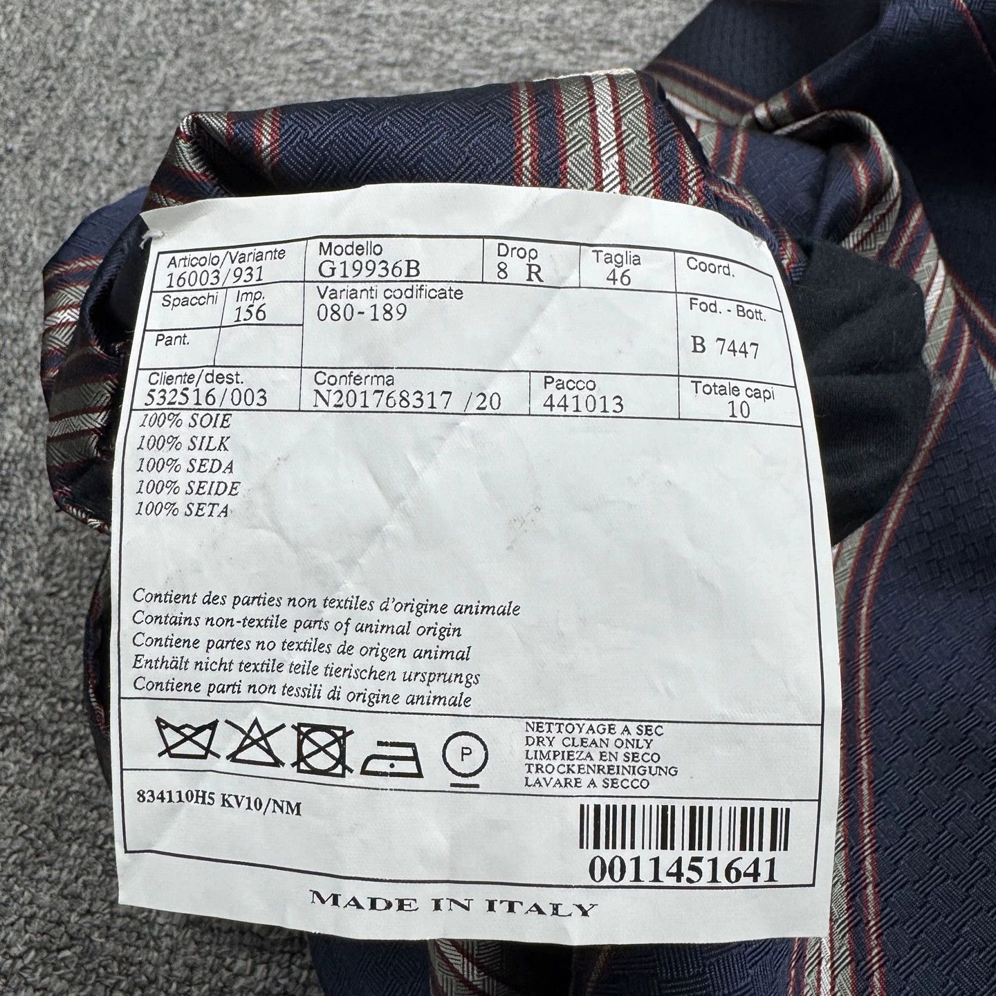 Hermes Hermes Silk Double-Faced Suit Jacket 46 Size US S / EU 44-46 / 1 - 4 Thumbnail