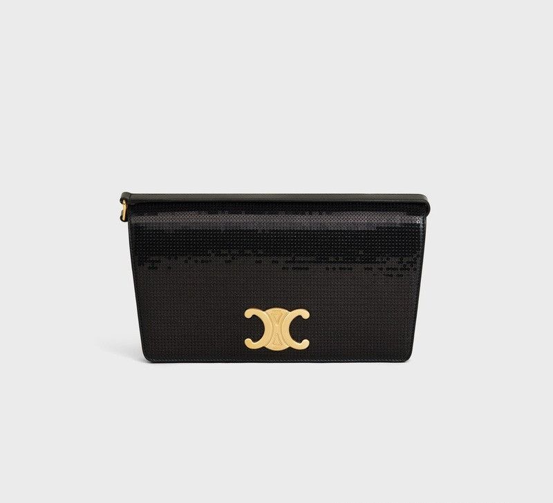 Celine o1bcso1str1024 Size: OS / Leather Handbag in Black Size ONE SIZE - 1 Thumbnail