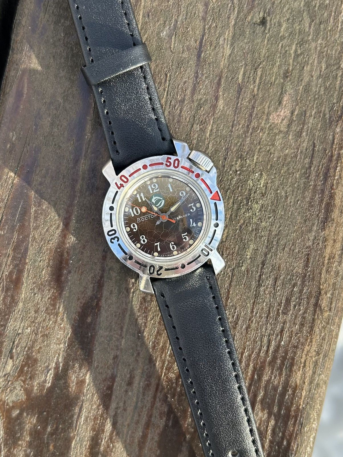 Vintage Vintage Watch Soviet USSR Mechanical Wostok Junior Size ONE SIZE - 14 Thumbnail