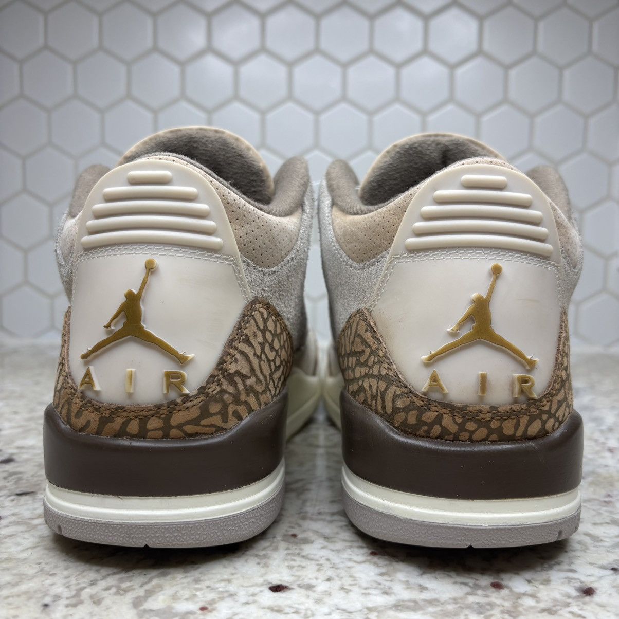 Jordan Brand Size 9-Jordan 3 Palomino lightly Worn No Box Size US 9 / EU 42 - 10 Thumbnail