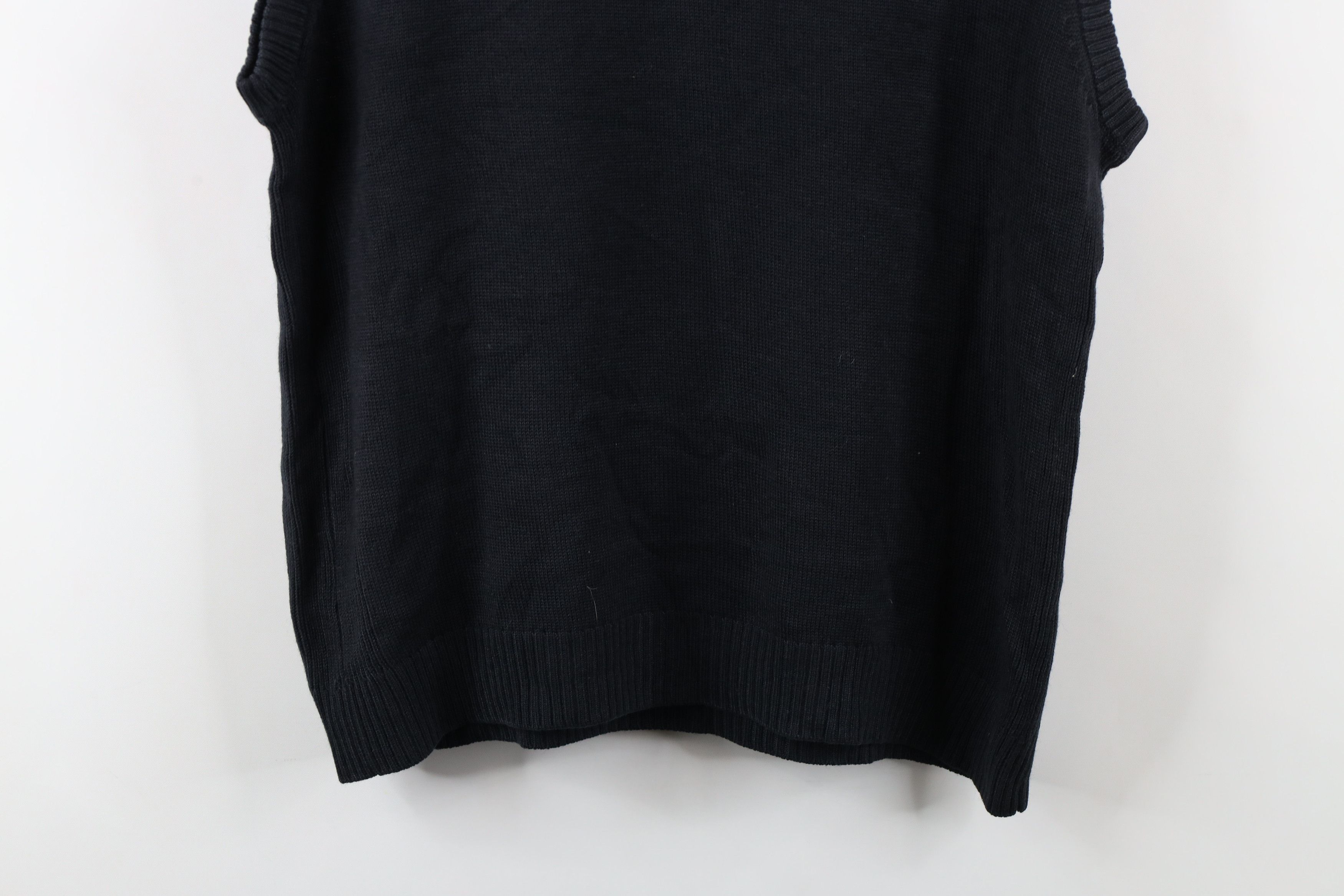 Under Armour × Vintage Vintage Under Armour Cashmere Blend Knit Sweater Vest Black Size US L / EU 52-54 / 3 - 9 Thumbnail