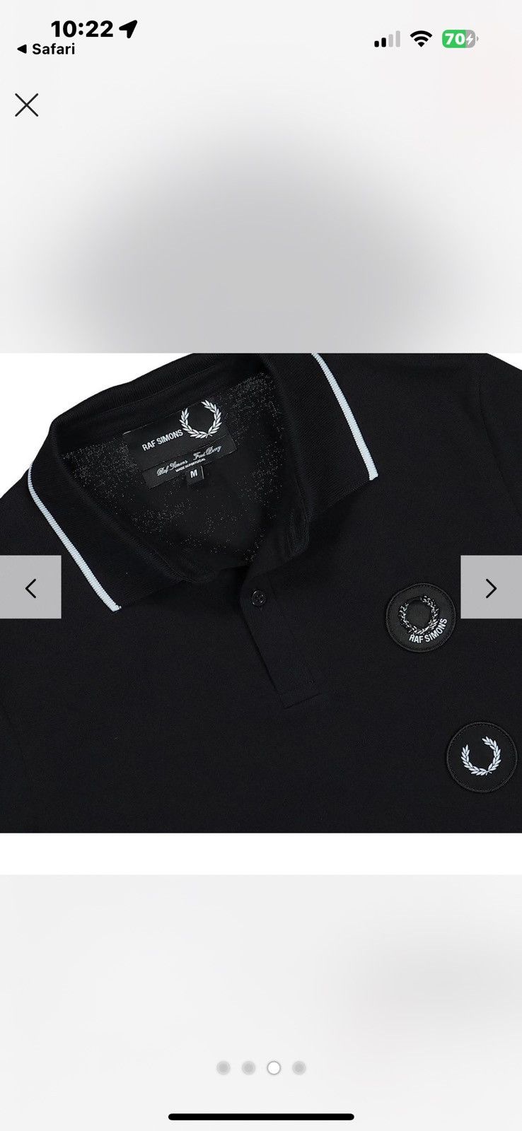 Fred Perry × Raf Simons RAF SIMONS x Fred Perry Size US S / EU 44-46 / 1 - 1 Thumbnail