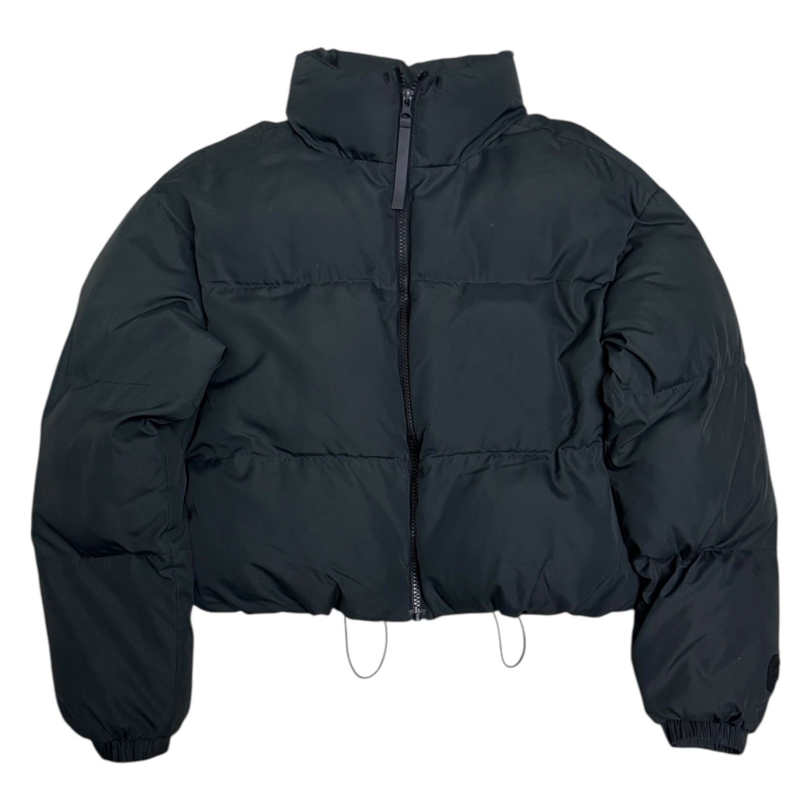 Fabletics FABLETICS Cropped Designer Winter Puffer Bomber Jacket XS Size XS / US 0-2 / IT 36-38 - 1 Thumbnail
