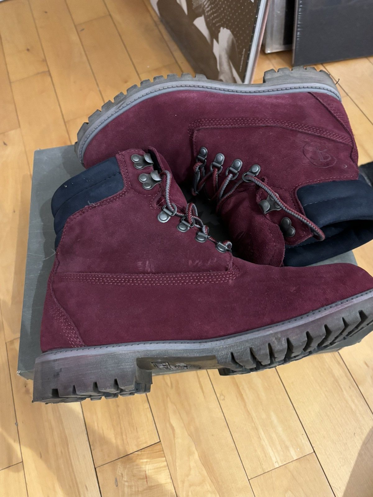 Kith × Timberland Timberland x Kith 6” Boot Burgundy 10 2013 6545A waterproof Size US 10 / EU 43 - 1 Thumbnail