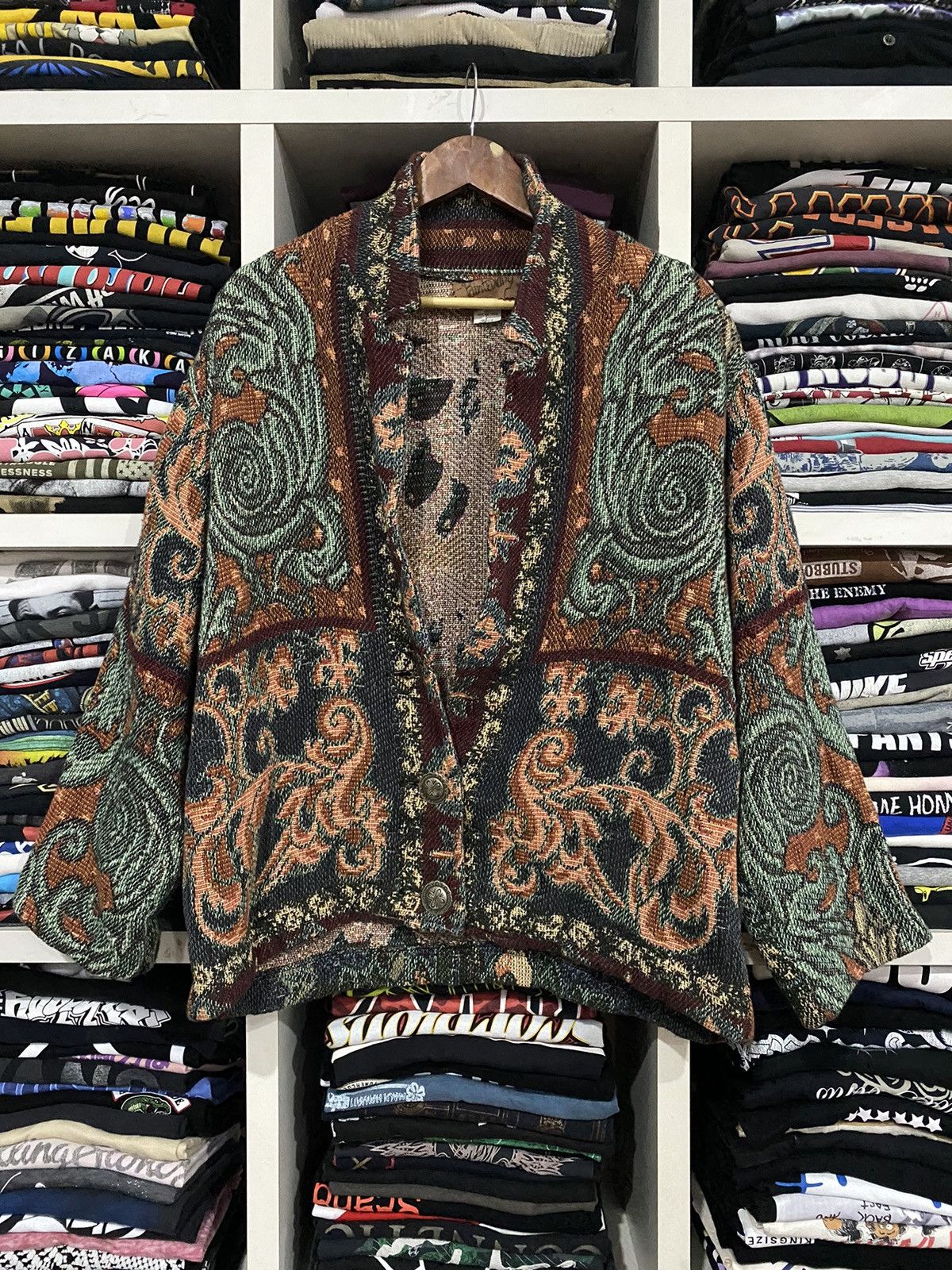 Designer × Japanese Brand × Vintage Parsley & Sage Painted Dany Jacket Size US M / EU 48-50 / 2 - 3 Thumbnail