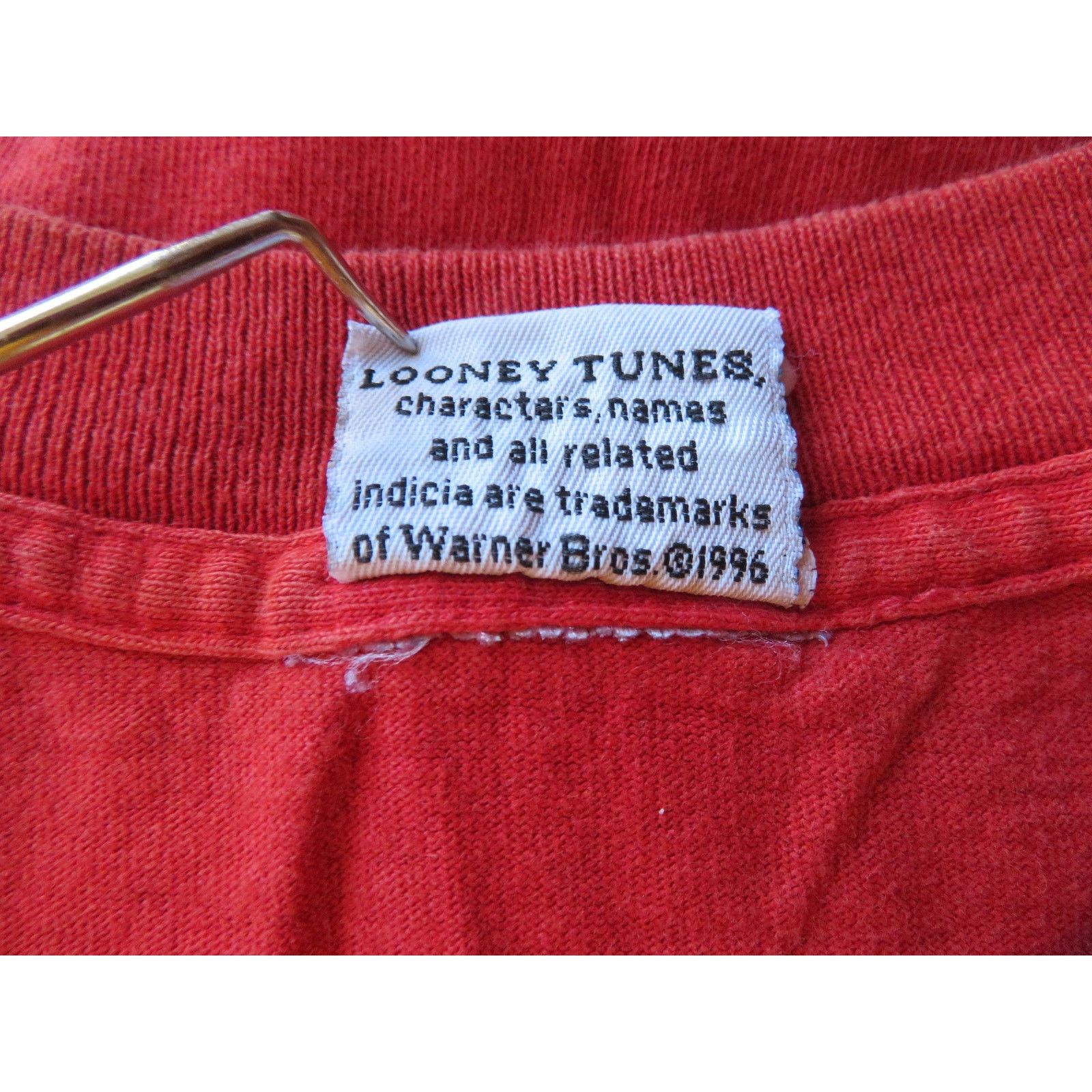 Other Tweety T-Shirt Looney Tunes Red Double Sided Sz 2XL 1990s Size US XXL / EU 58 / 5 - 7 Thumbnail