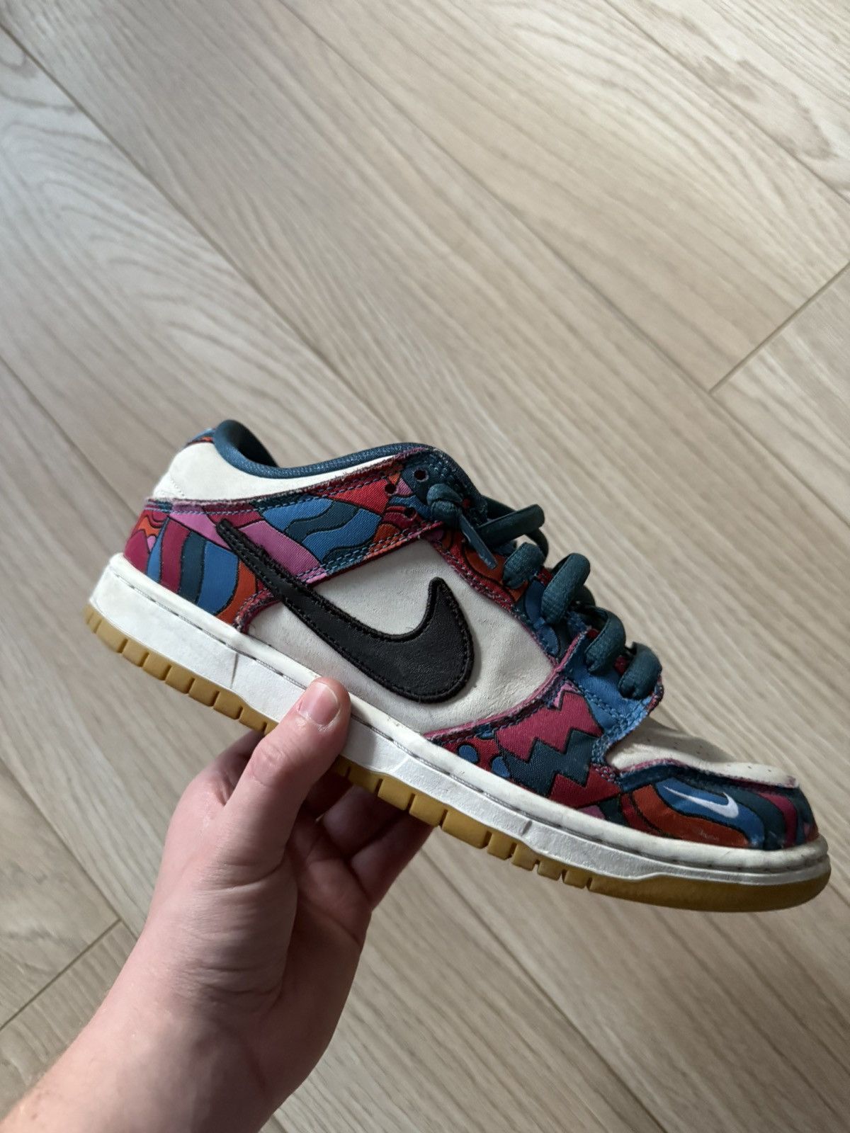 Nike SB Dunk Low x Parra Abstract Art