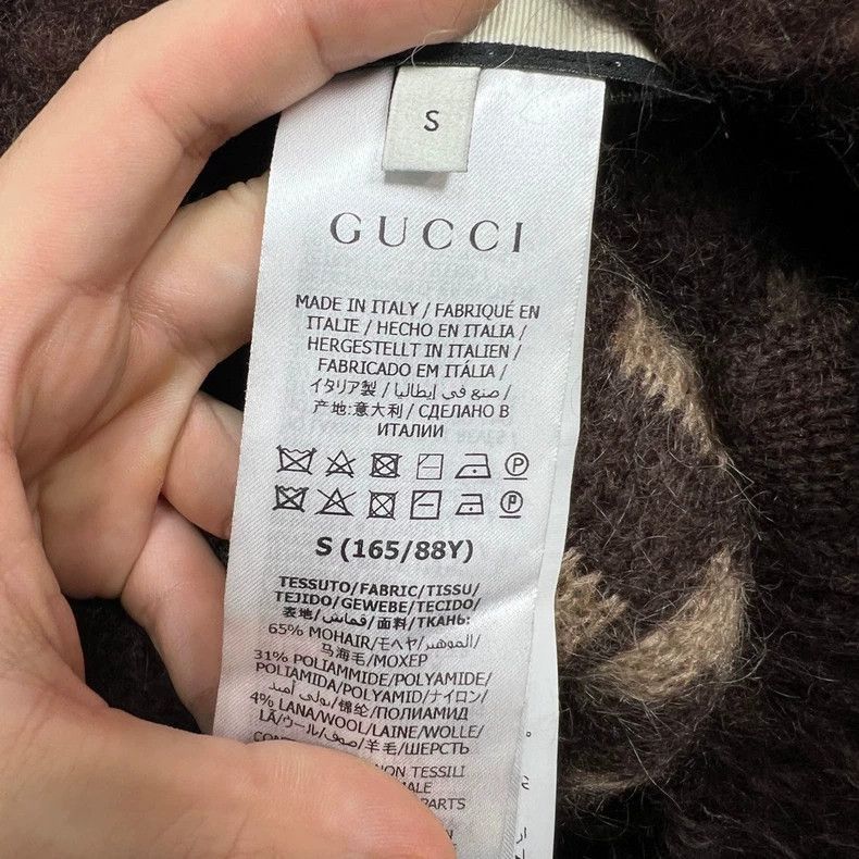 Gucci Gucci VNeck Double-2506 Size US S / EU 44-46 / 1 - 4 Thumbnail