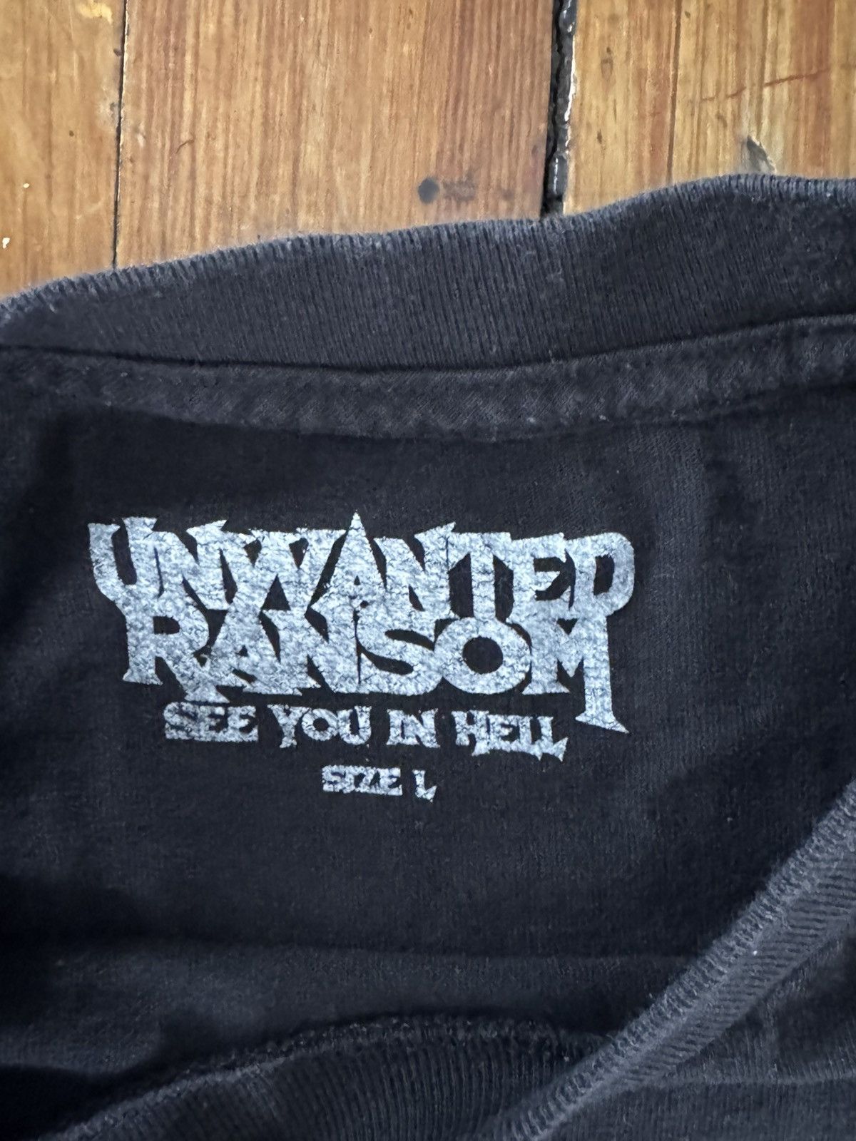 Ransom Clothing Ransom / Unwanted T shirt (read description) Size US L / EU 52-54 / 3 - 3 Thumbnail