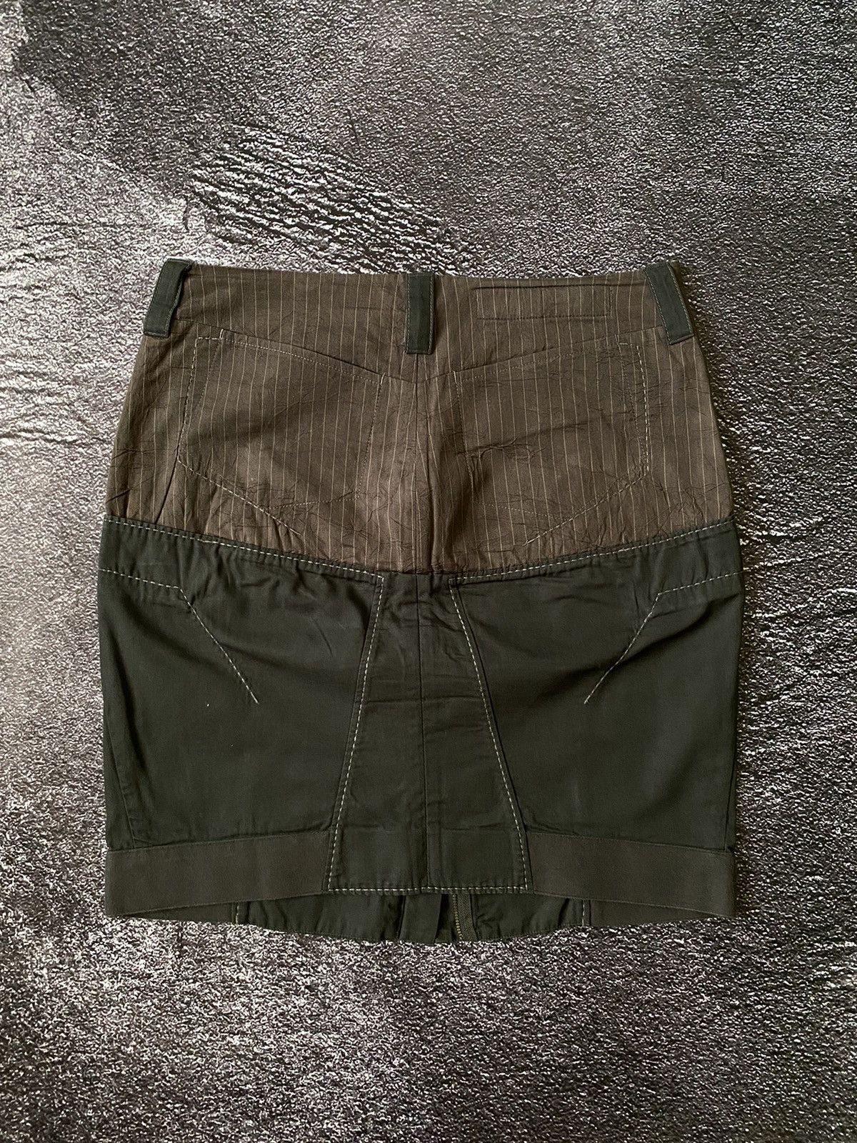 Marithe + Francois Girbaud Vintage Marithe Francois Girbaud Ribbon Button Skirt Size L Size 34" / US 12 / IT 48 - 2 Thumbnail