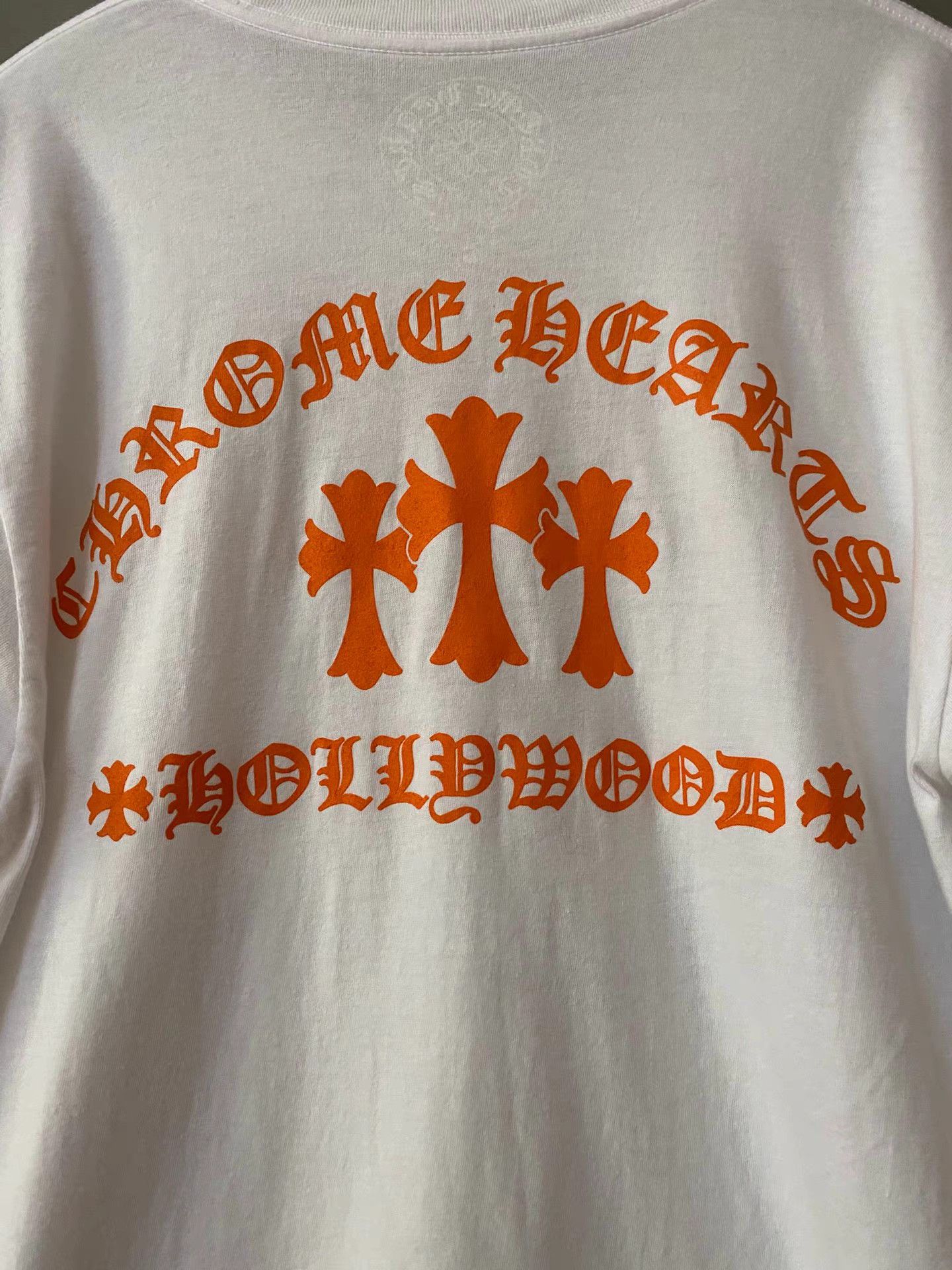 Chrome Hearts Chrome Hearts Orange Thirty Cross Tee Size US M / EU 48-50 / 2 - 3 Thumbnail