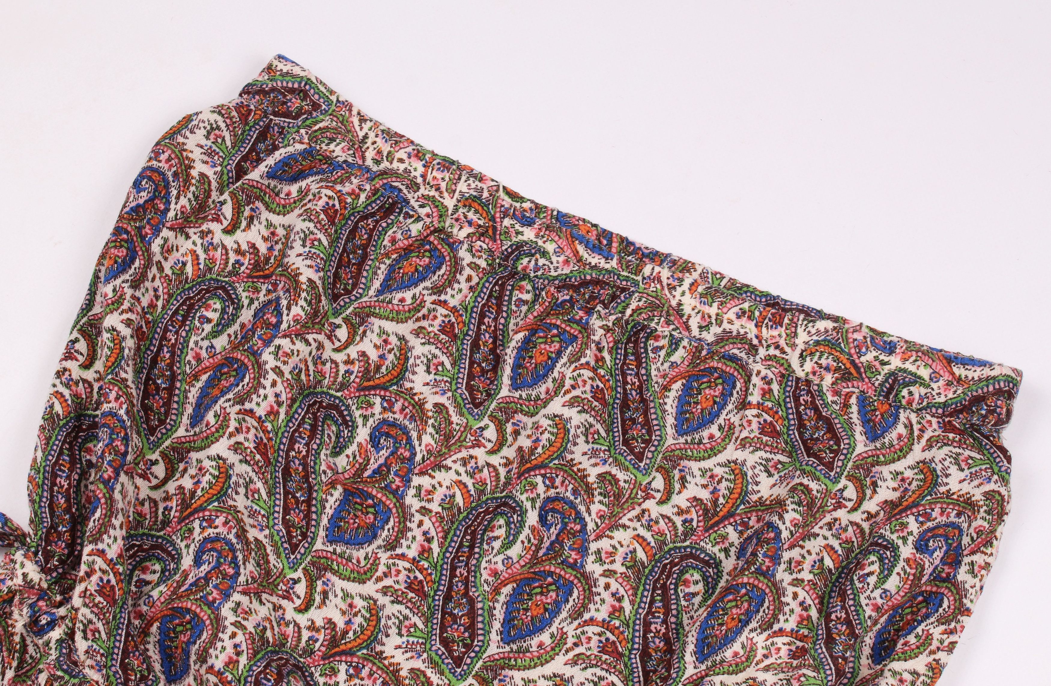 Denim & Supply Ralph Lauren Denim And Supply Ralph Lauren Paisley Boho Cropped Top Size XS / US 0-2 / IT 36-38 - 5 Thumbnail
