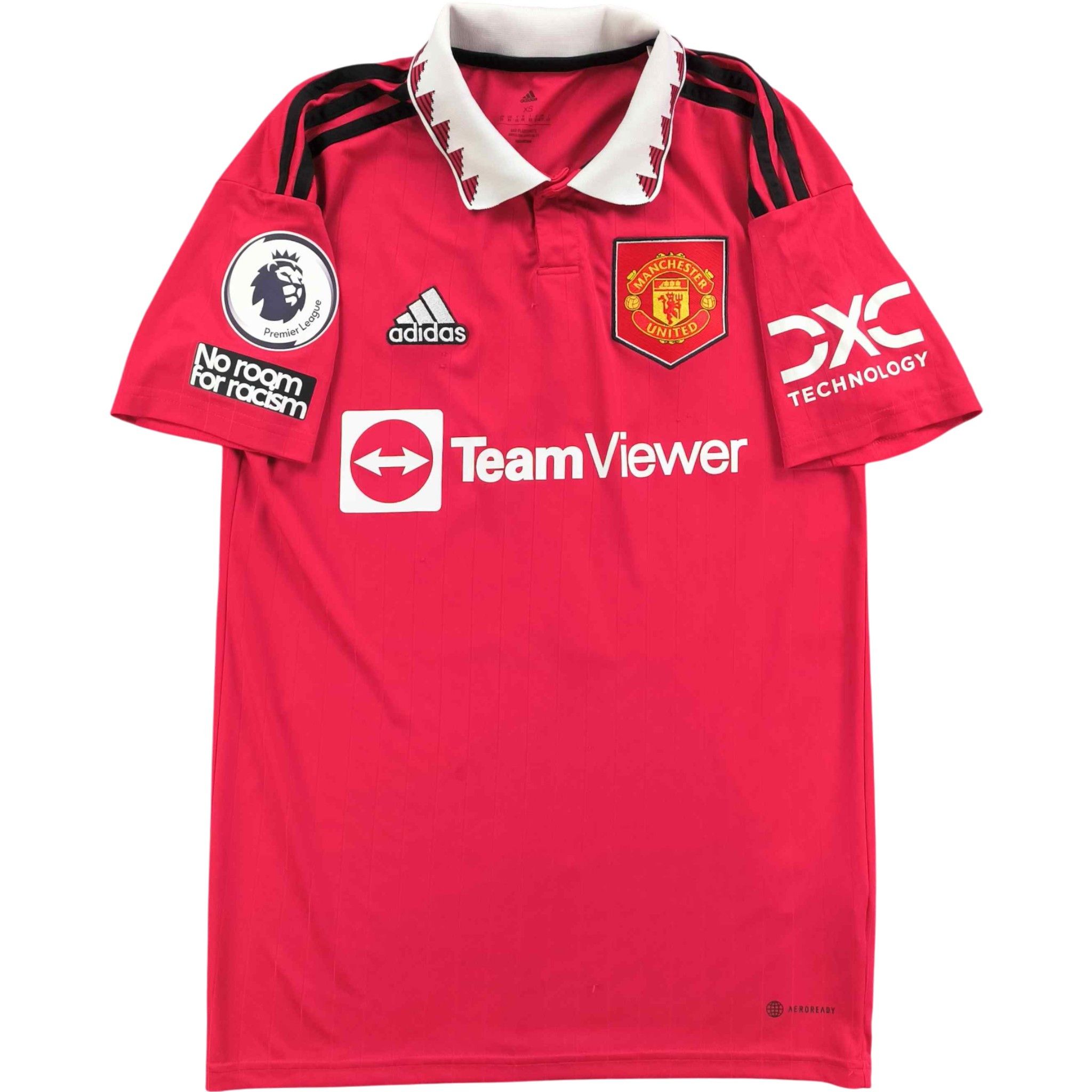 Adidas Manchester United 22-23 home C.Ronaldo football jersey sz XS Size US XS / EU 42 / 0 - 2 Thumbnail