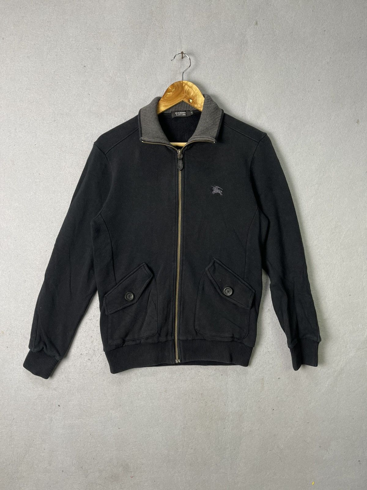 Burberry Vintage Burberry Black Label Zip Jacket Size US S / EU 44-46 / 1 - 1 Thumbnail