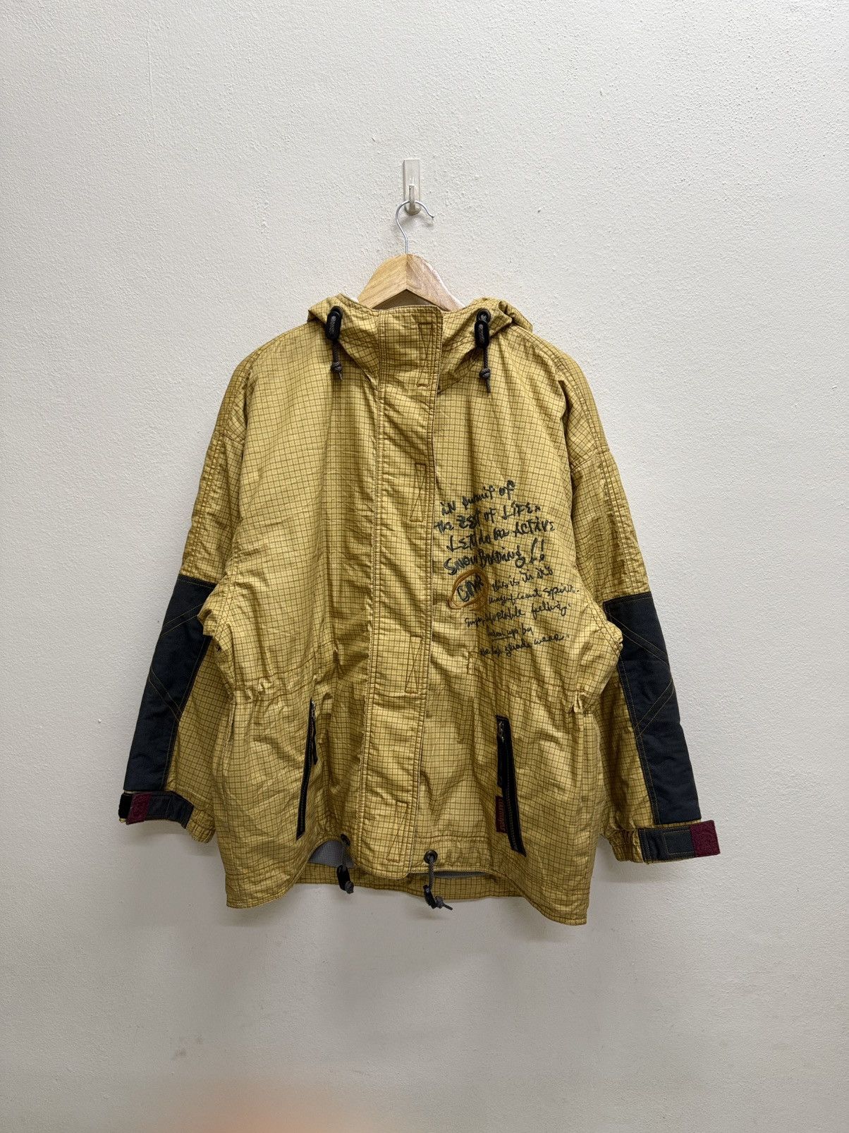 Japanese Brand Vintage 90s COURMAYEUR snow board jacket ski hoodie Size US L / EU 52-54 / 3 - 22 Thumbnail