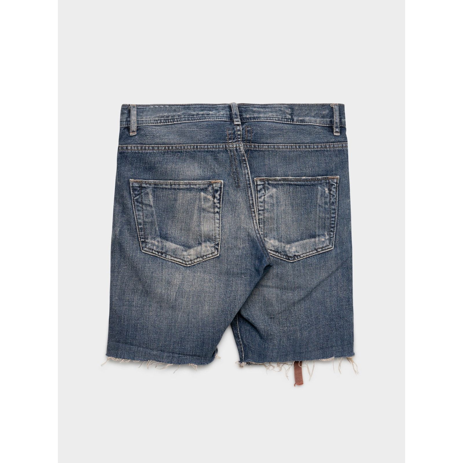 Washed Denim Jorts