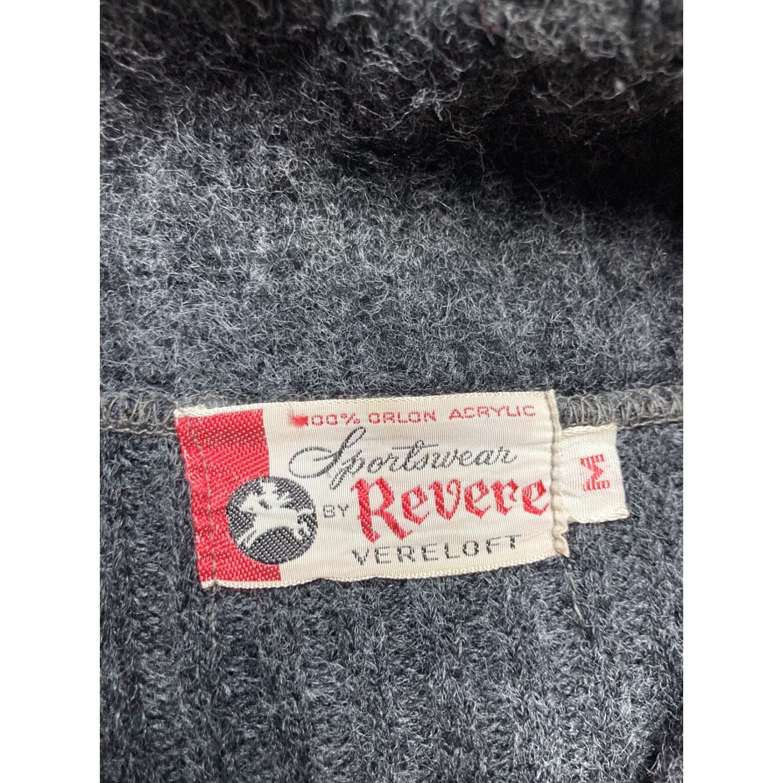 Vintage VINTAGE Revere 1960s acrylic sweater shawl collar shag hairy mohair style stripe Medium Shirt Mens Size US M / EU 48-50 / 2 - 4 Thumbnail