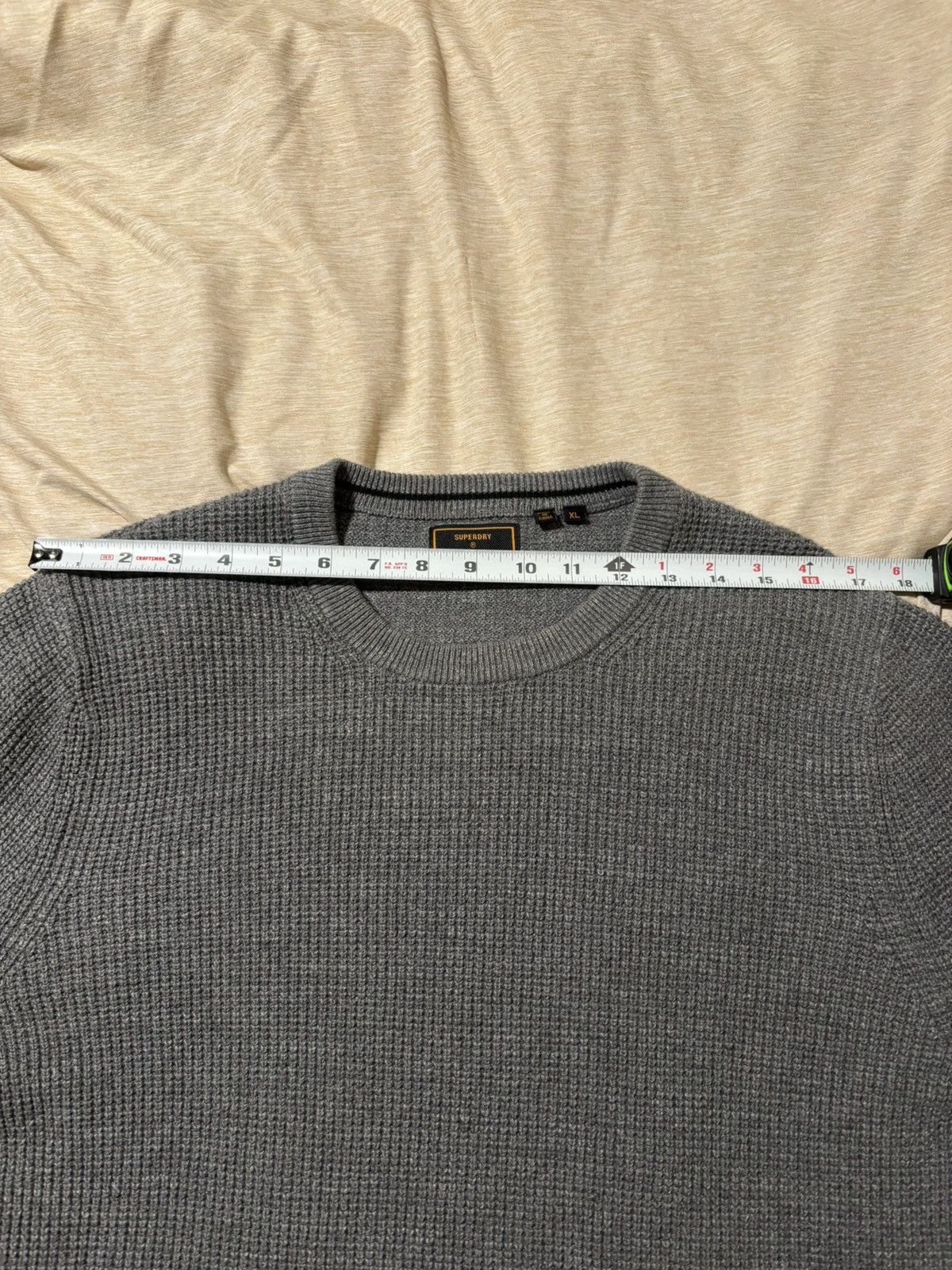 Superdry Super Dry waffle Knit Sweater Size US XL / EU 56 / 4 - 6 Thumbnail