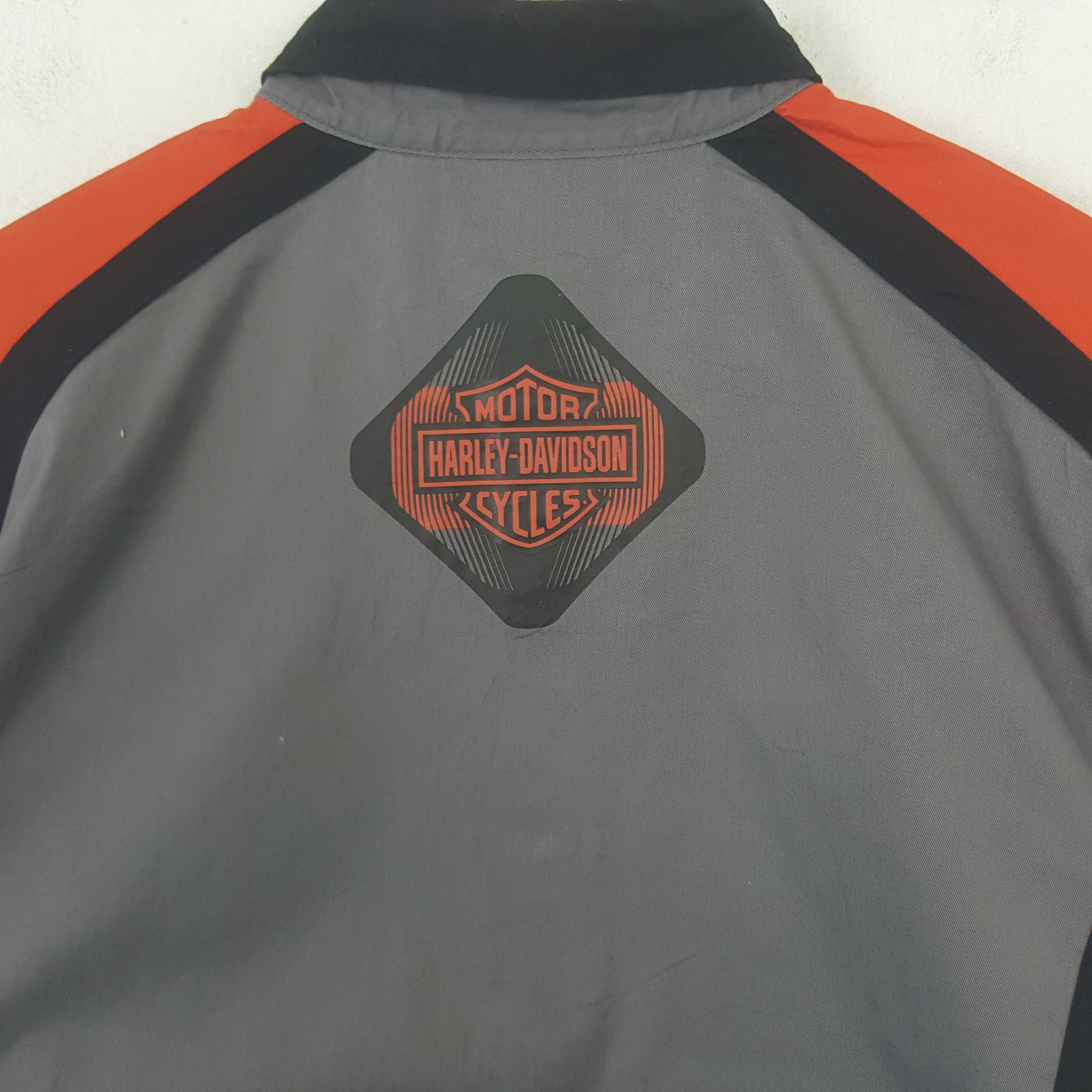 Harley Davidson Vintage Harley Davidson Bikers Work Shirt Button Up RR11 Size US M / EU 48-50 / 2 - 4 Thumbnail