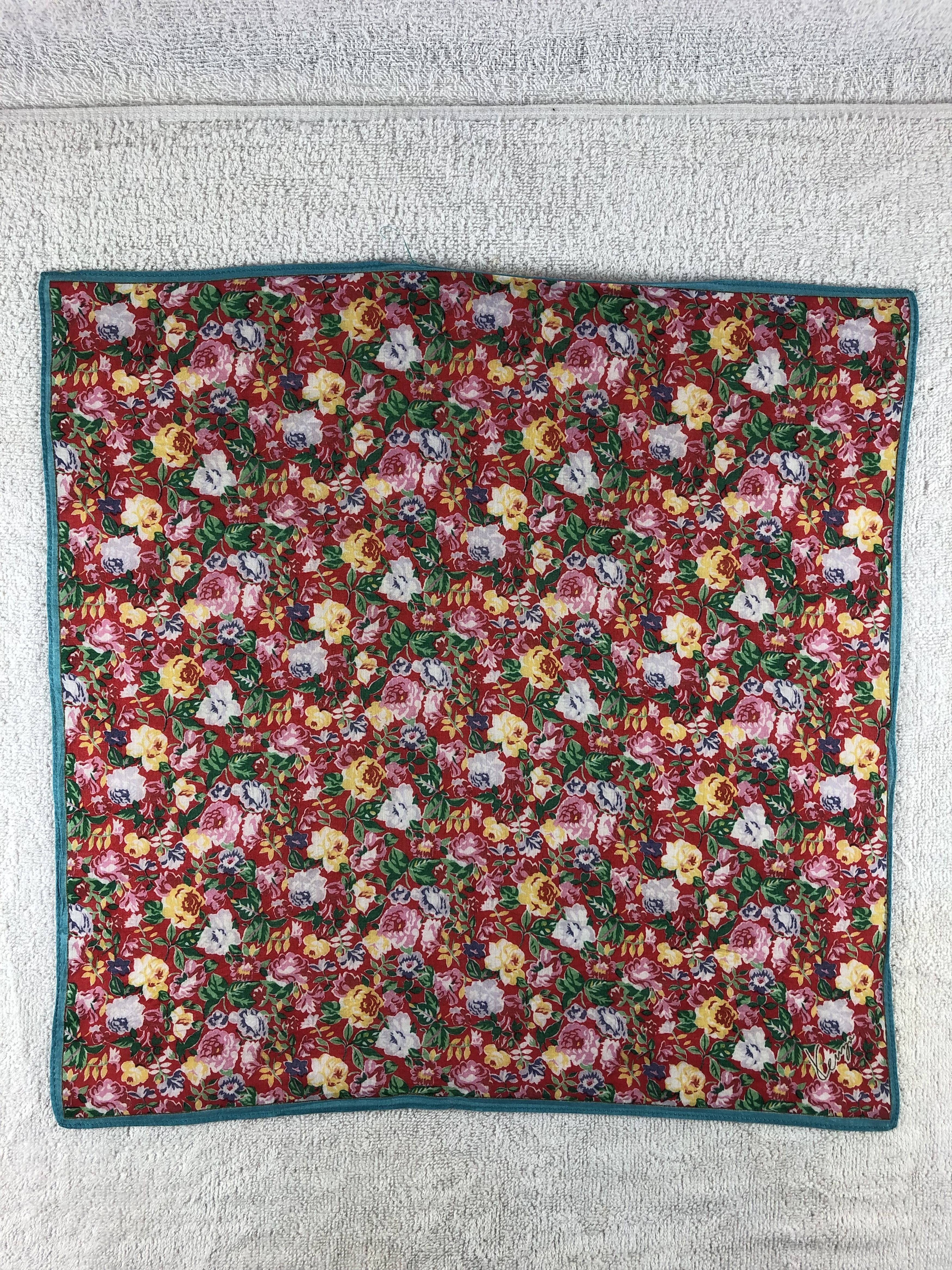 Kenzo × Vintage Kenzo Floral Handkerchief / Bandana / Neckerchief Size ONE SIZE - 3 Thumbnail