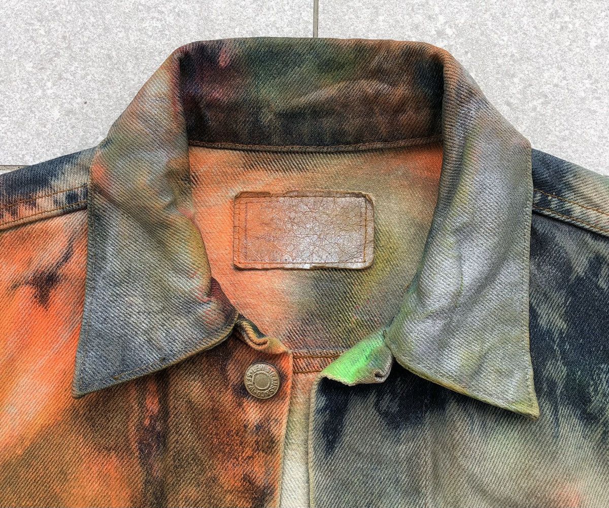 Levi's Vintage Clothing Vintage 80s Levis Custom Painted Distressed Denim Jacket 🇺🇸 Size US M / EU 48-50 / 2 - 20 Thumbnail