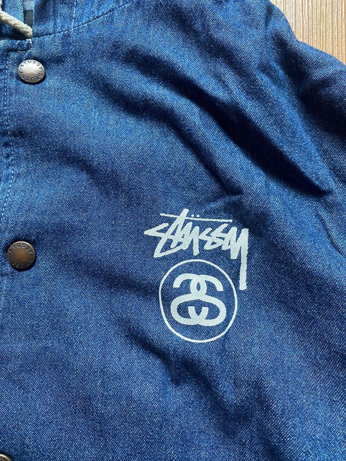 Stussy × Vintage Vintage Stussy Denim Outwear Size US XL / EU 56 / 4 - 6 Thumbnail