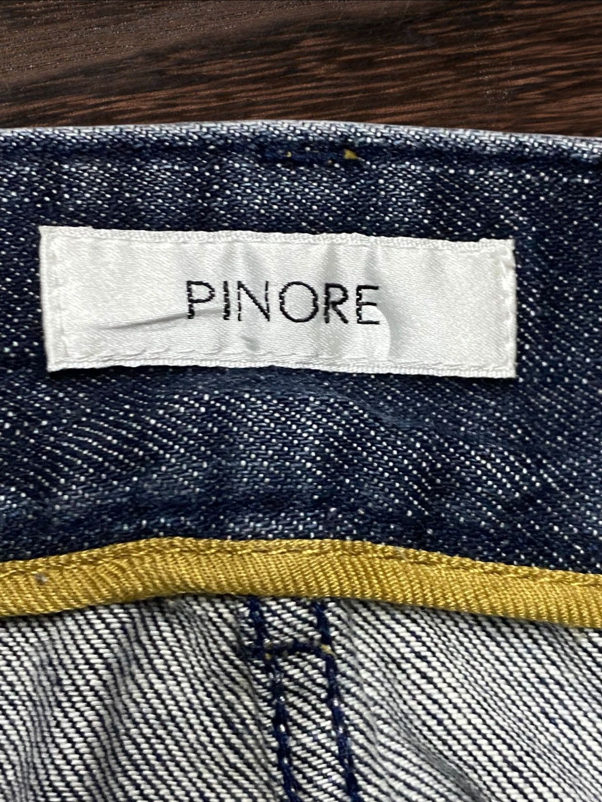 Japanese Brand Vintage Japanese Brand Pinore Denim Slim Fits Jeans Size US 32 / EU 48 - 13 Thumbnail