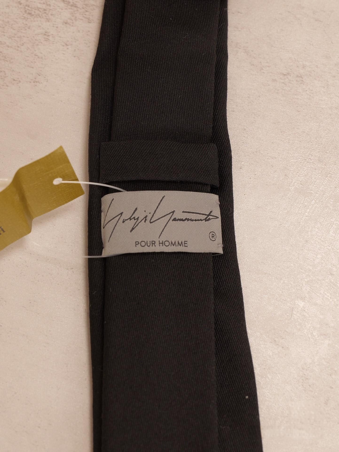 Yohji Yamamoto Yohji Yamamoto scissor embroidered tie | Grailed