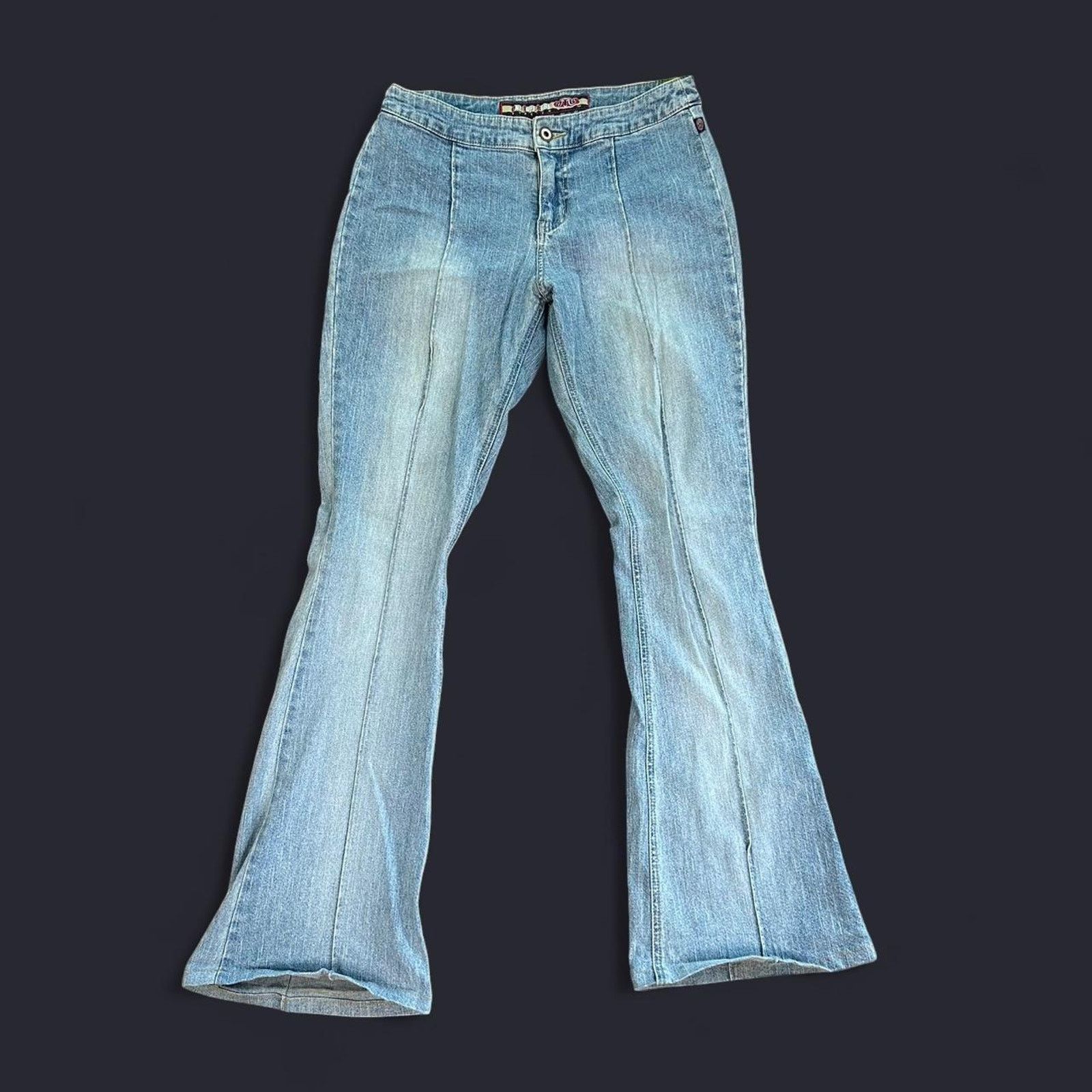 Other Light wash low rise flare Size 25" / US 0 / IT 36 - 1 Thumbnail