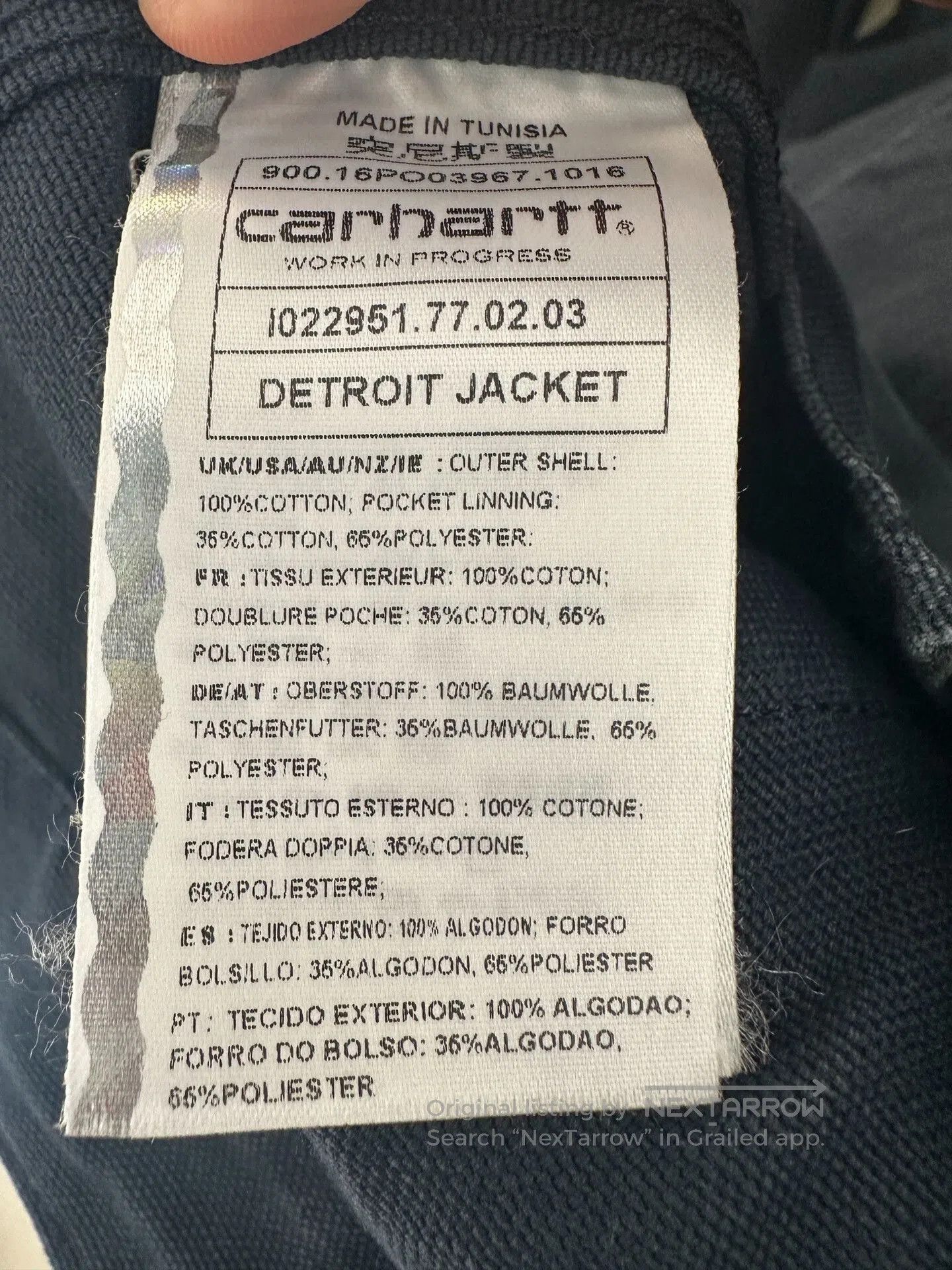 Carhartt Carhartt Detroit Jacket Size XL. Size US XL / EU 56 / 4 - 5 Thumbnail